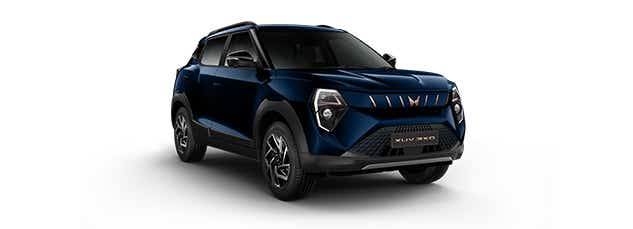 Front three-quarter of Mahindra XUV 3XO EV