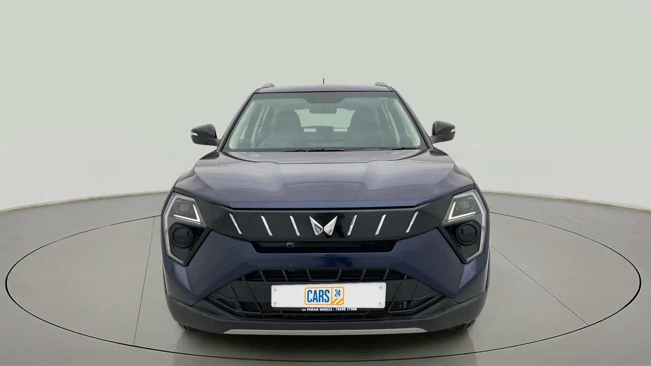 Front view of a Mahindra XUV 3XO