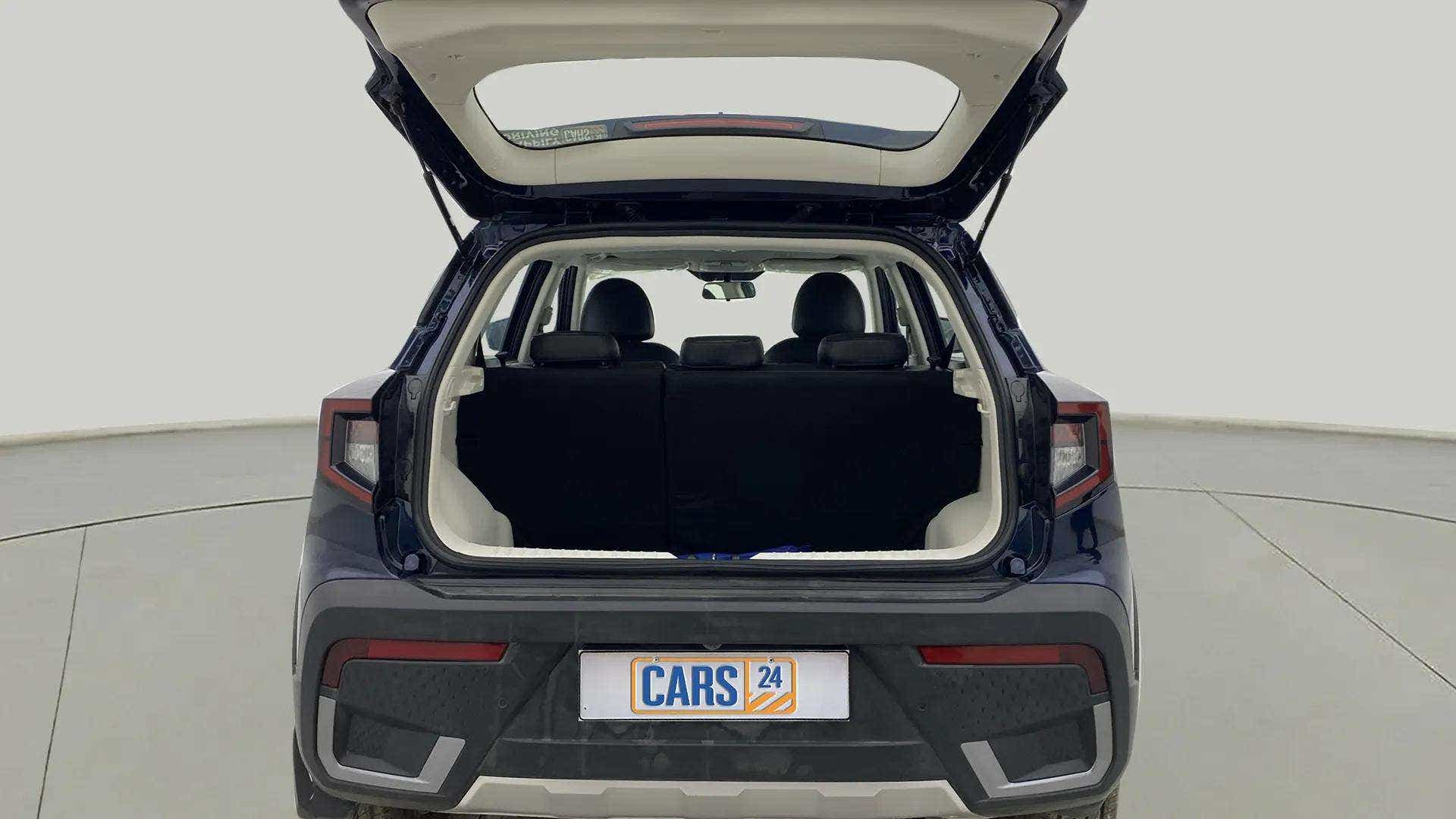 Boot view of a Mahindra XUV 3XO