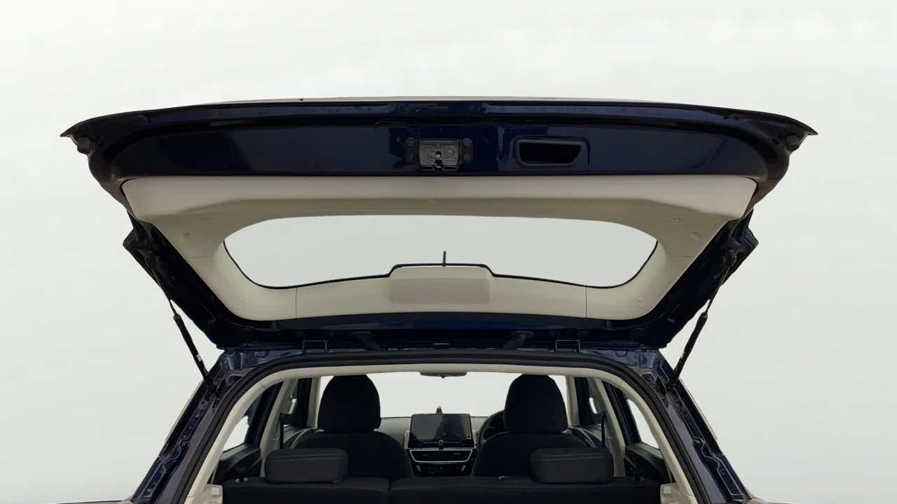 Boot open view of a Mahindra XUV 3XO