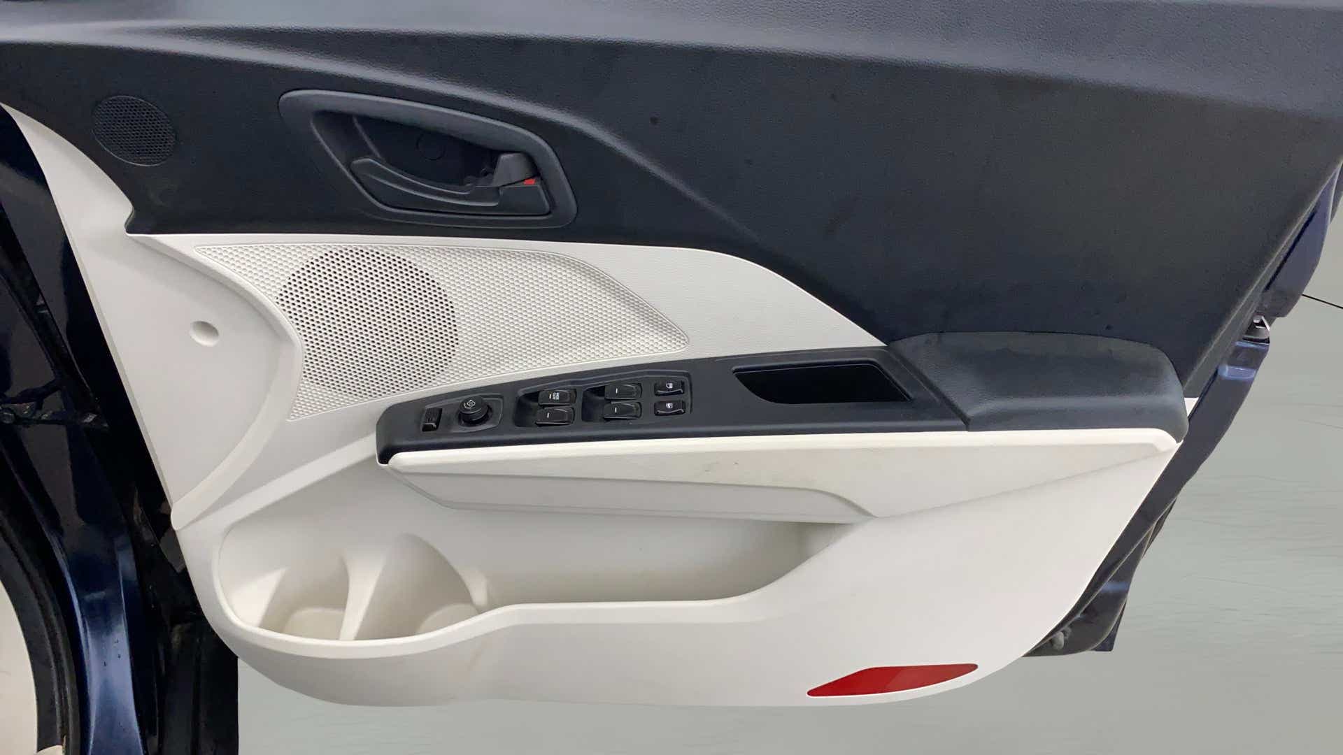Interior driver side door panel of a Mahindra XUV 3XO