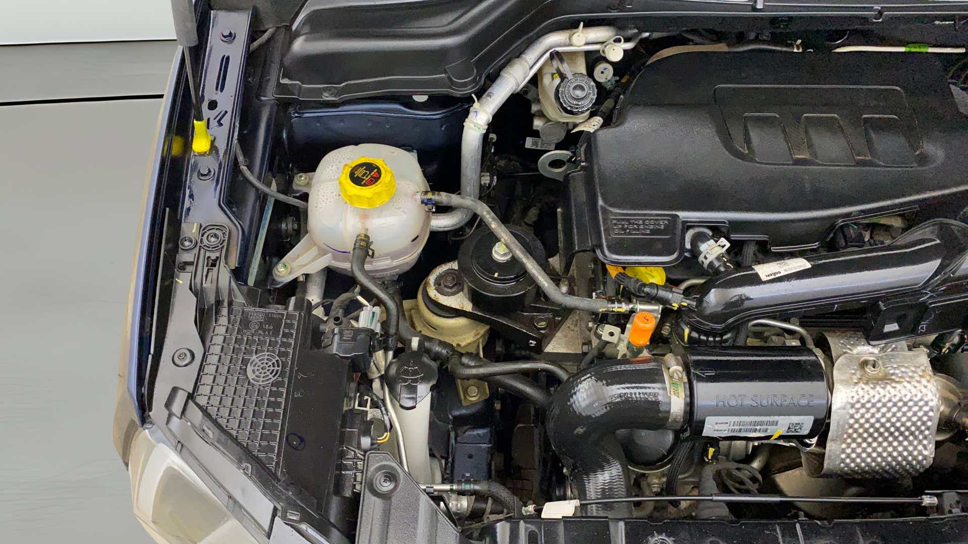 Engine bay view of a Mahindra XUV 3XO