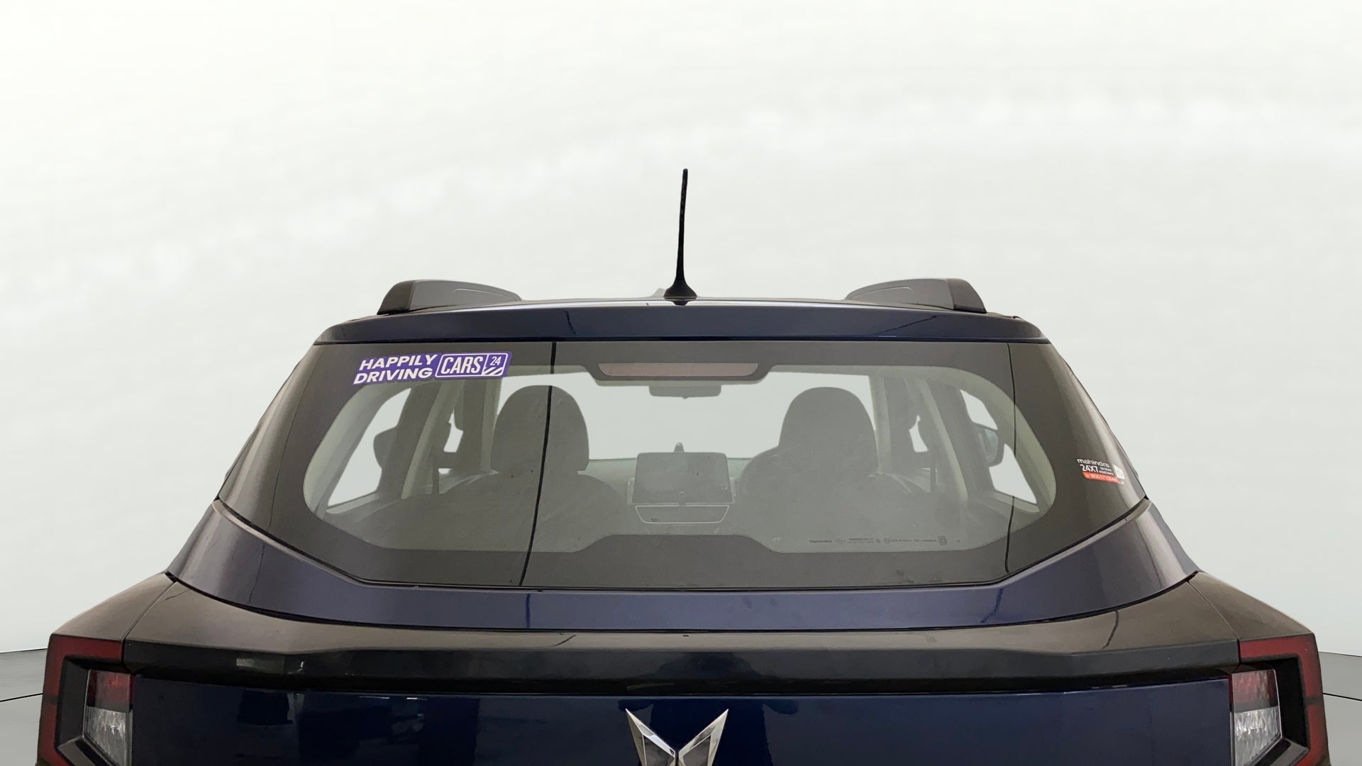 Rear view of a Mahindra XUV 3XO