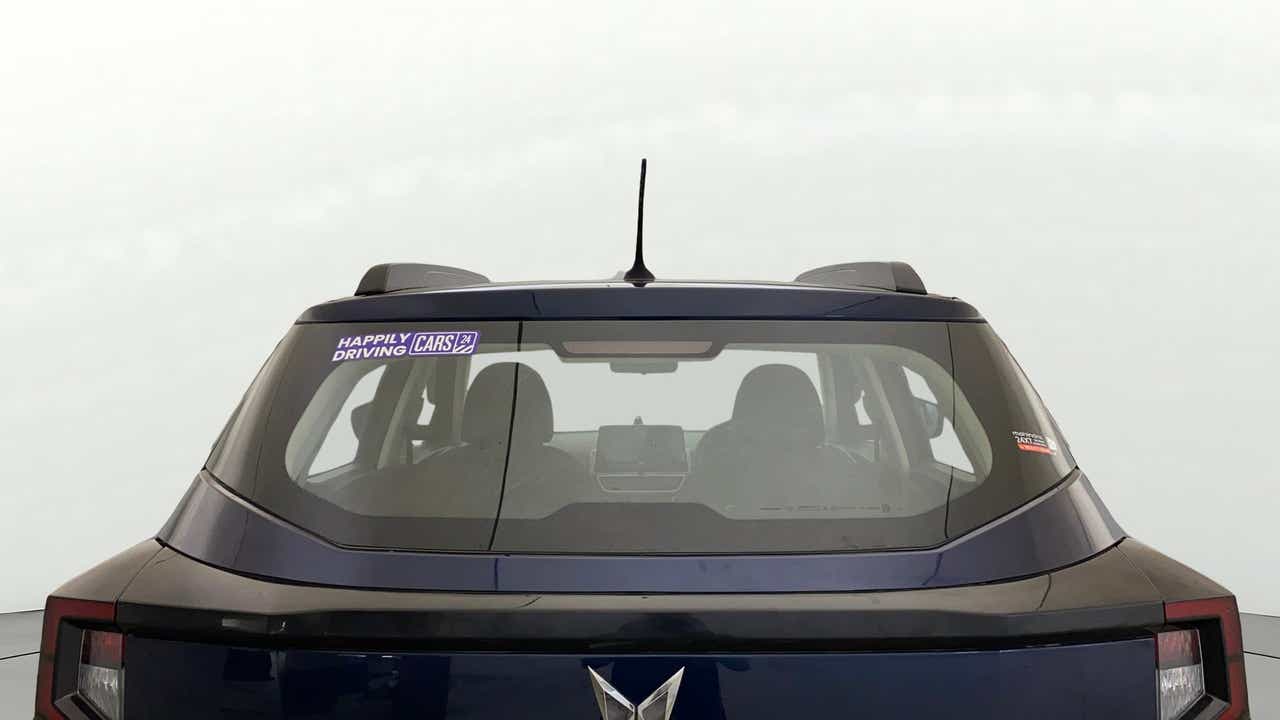 Rear view of a Mahindra XUV 3XO