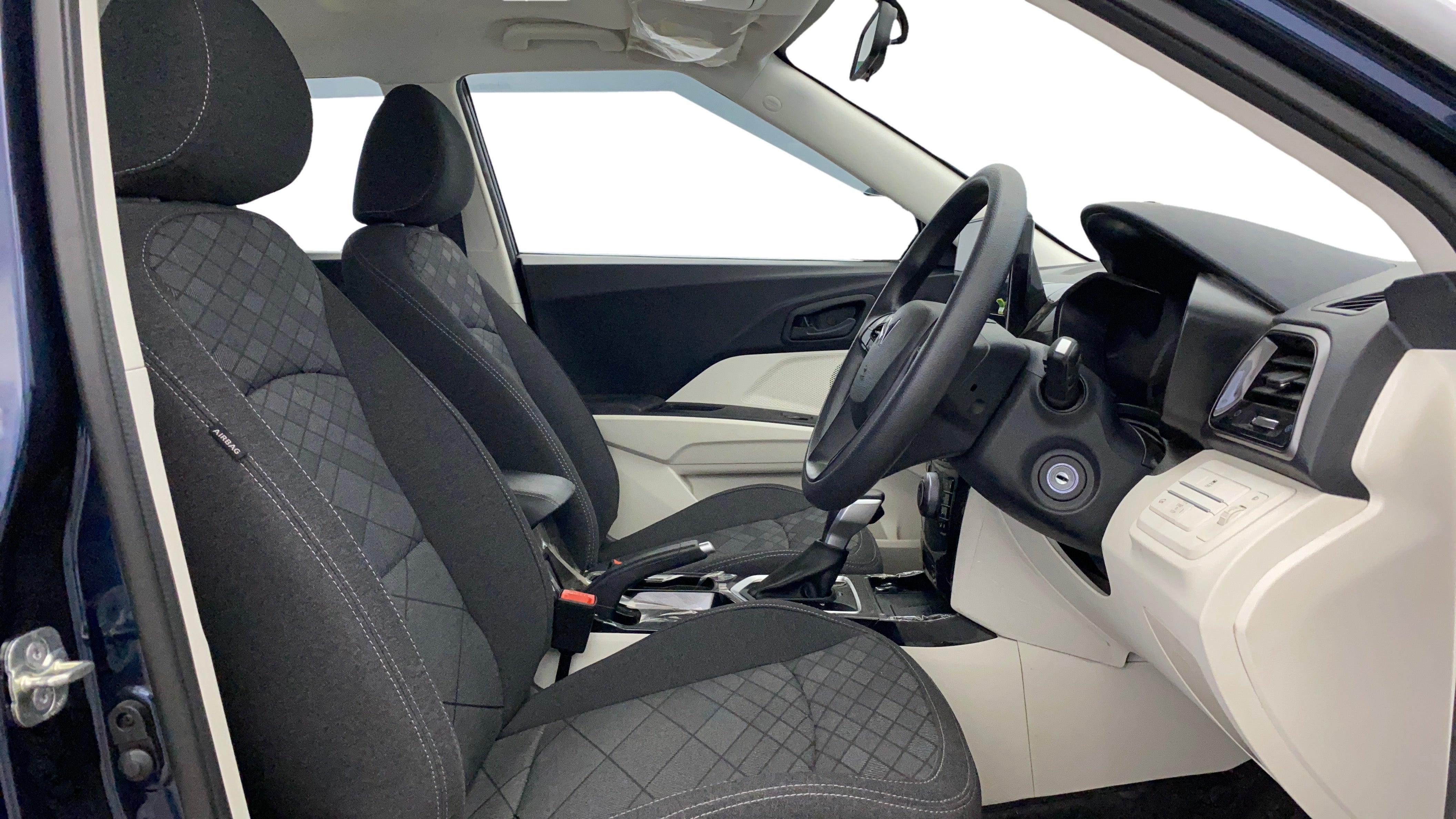 Front interior view of a Mahindra XUV 3XO