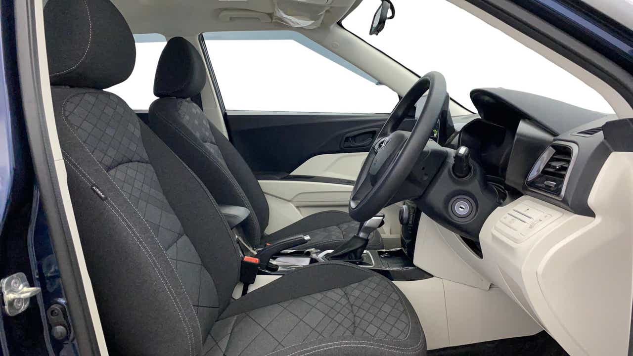 Front interior view of a Mahindra XUV 3XO