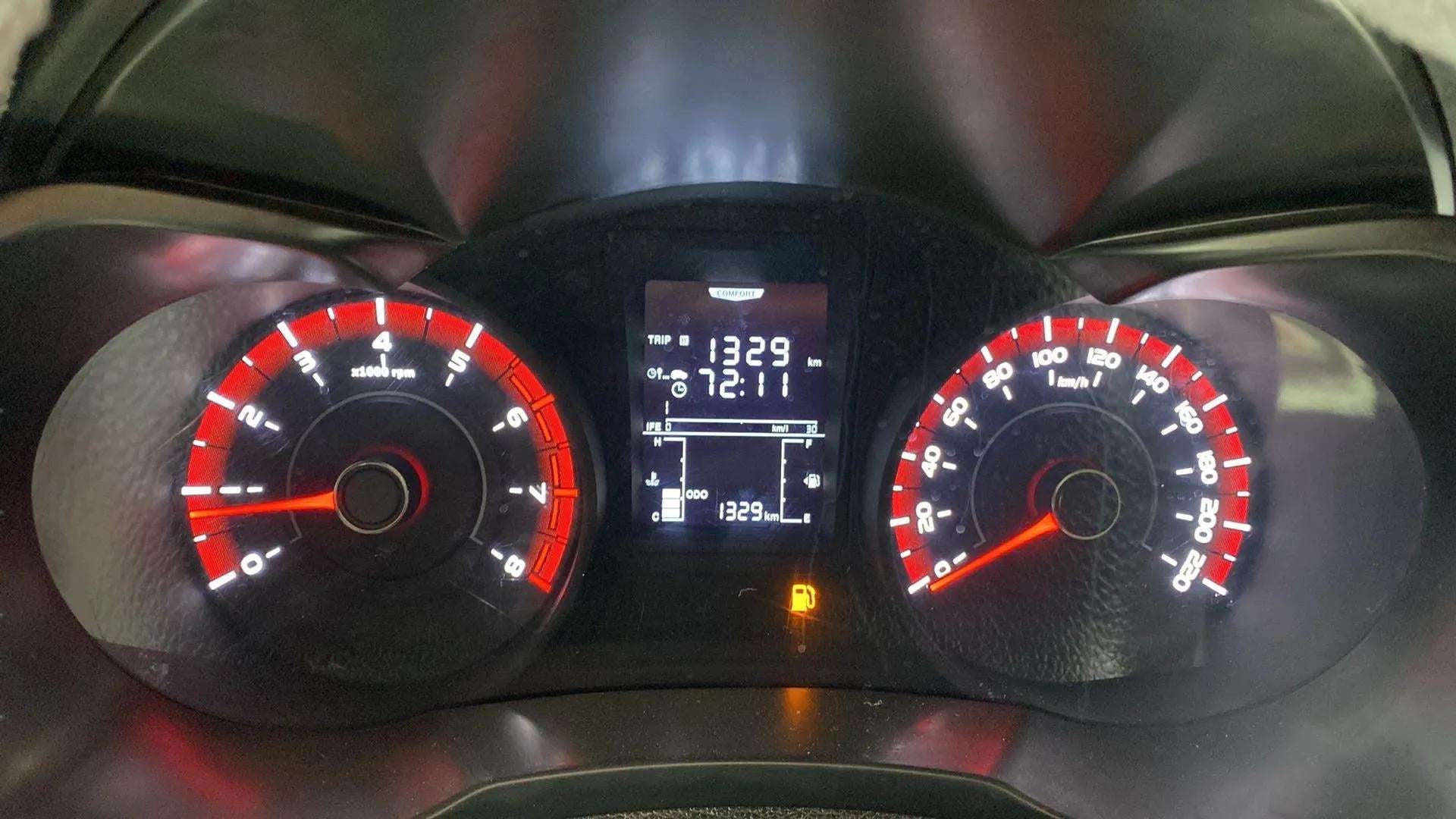 Instrument cluster of a Mahindra XUV 3XO