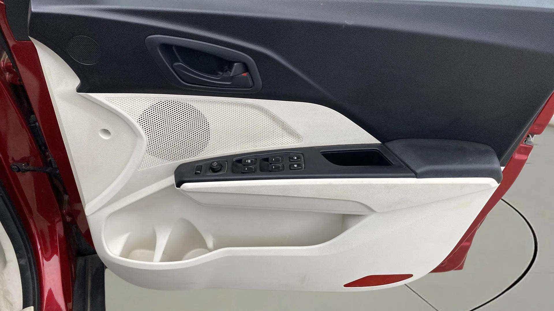 Interior door panel of a Mahindra XUV 3XO