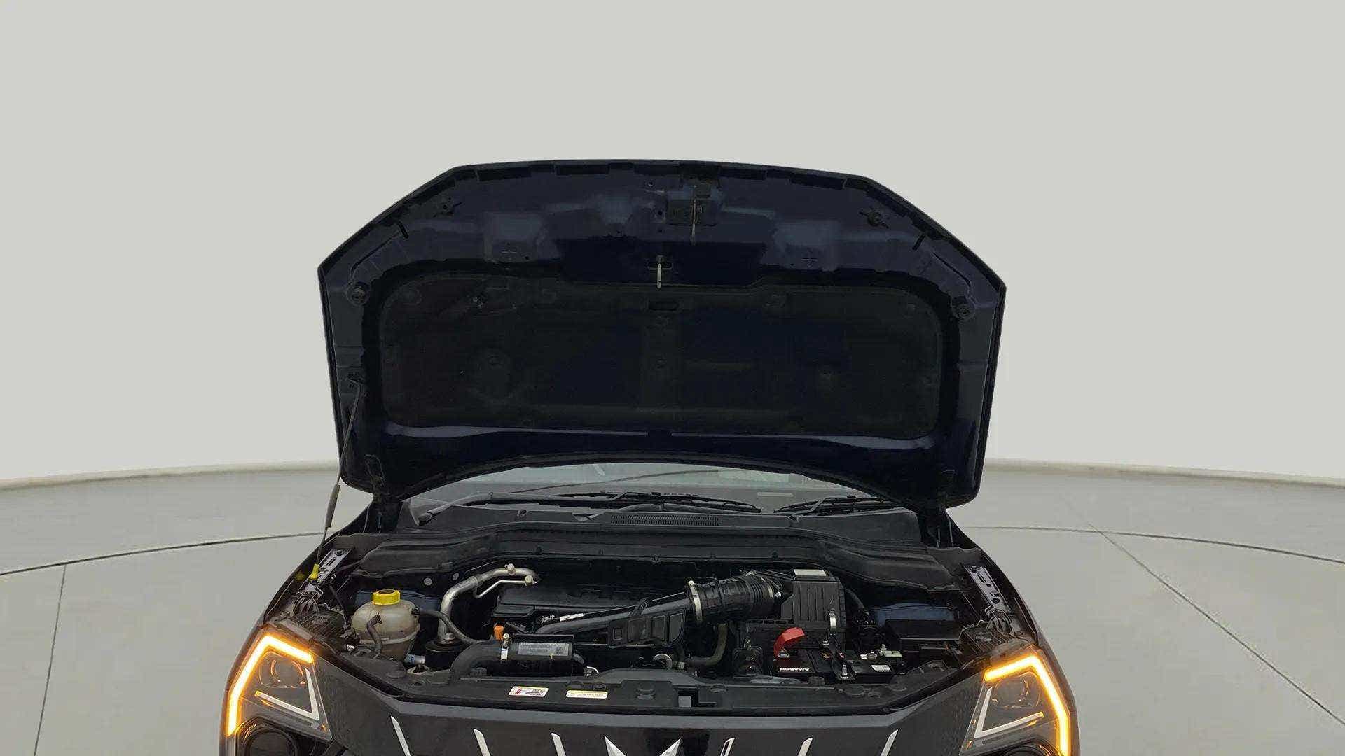 Engine bay view of a Mahindra XUV 3XO