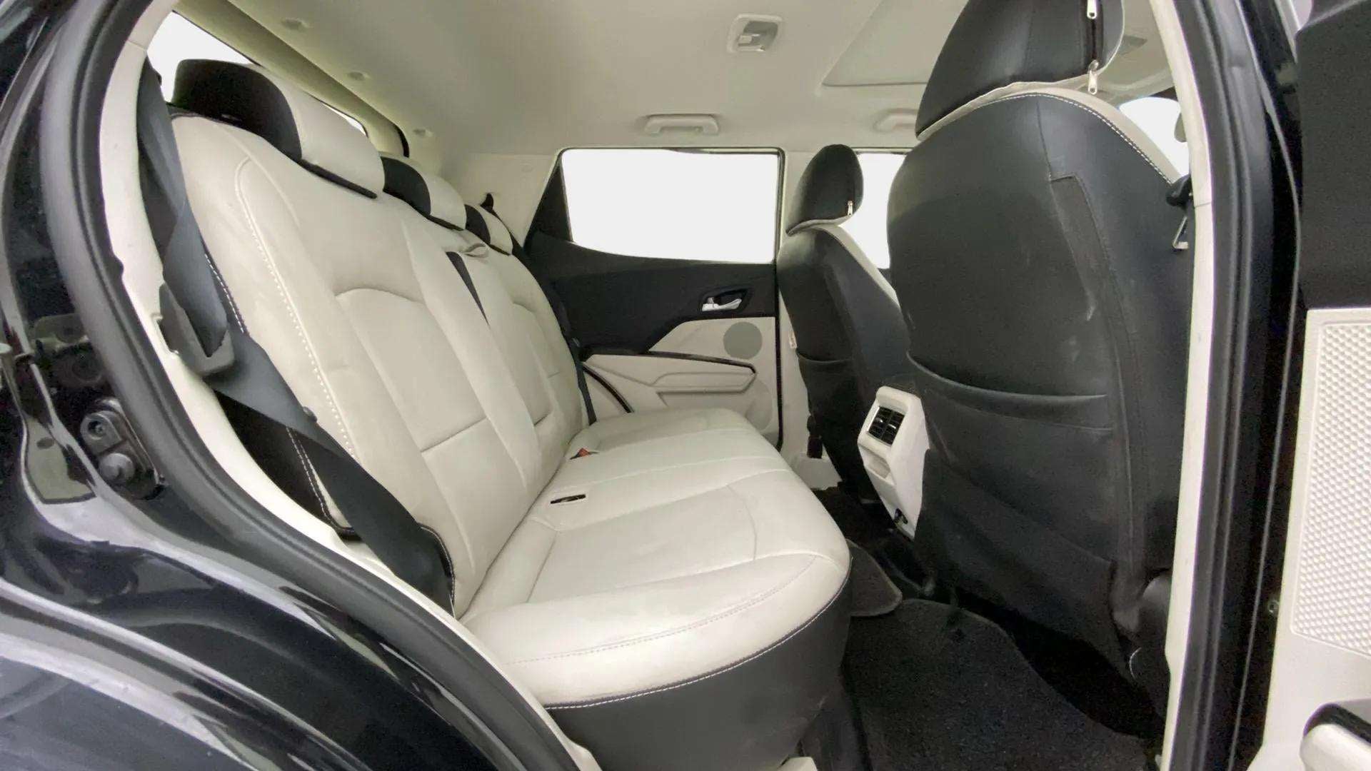 Rear seat interior of a Mahindra XUV 3XO
