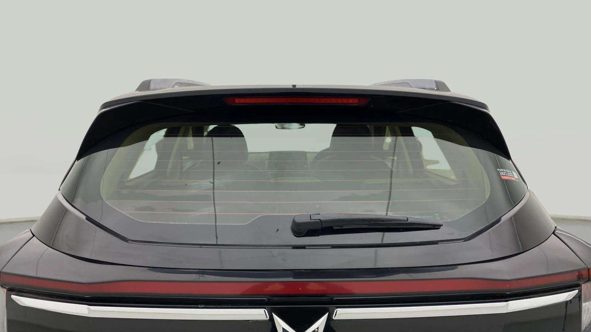 Rear view of a Mahindra XUV 3XO