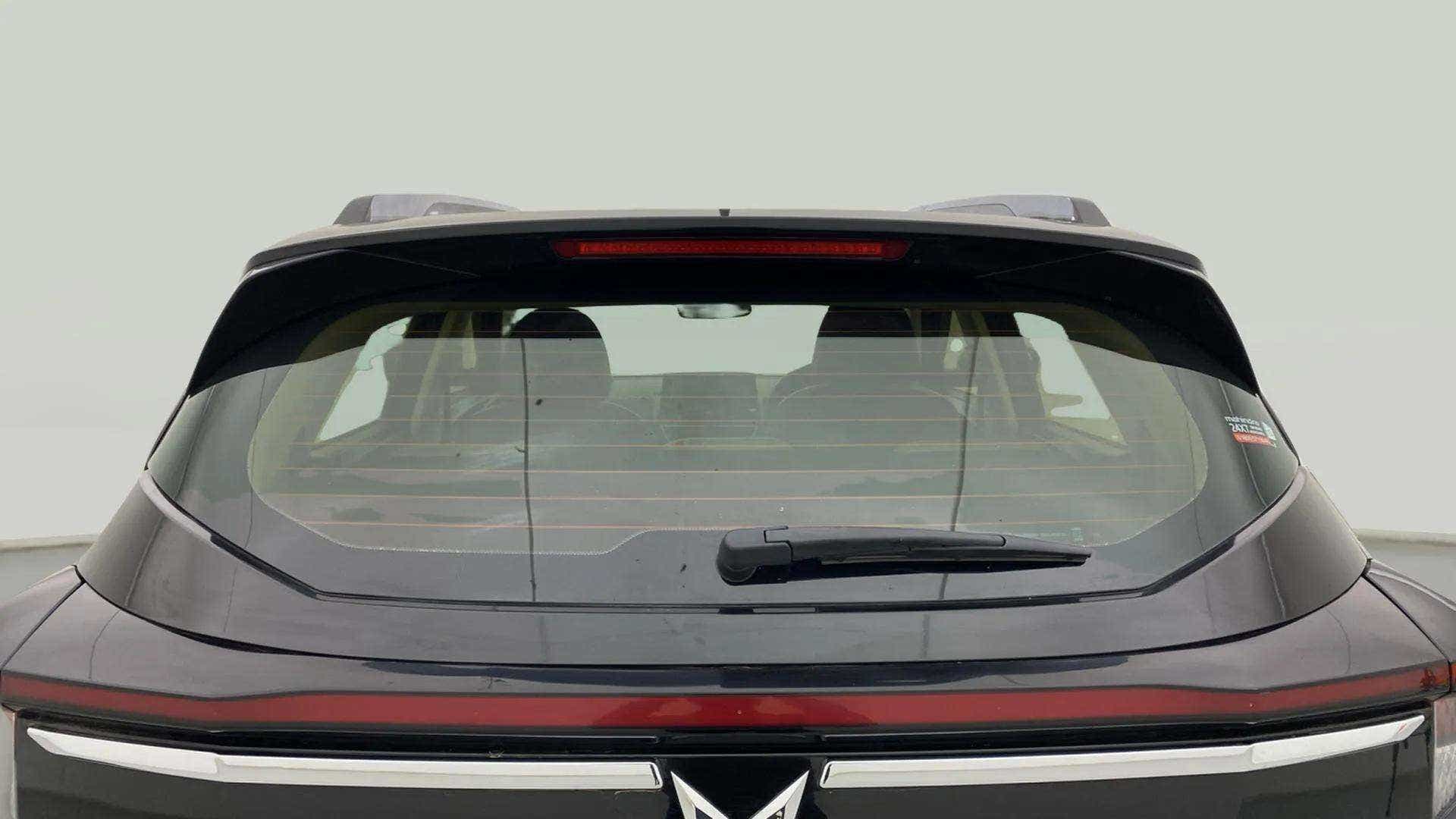 Rear view of a Mahindra XUV 3XO