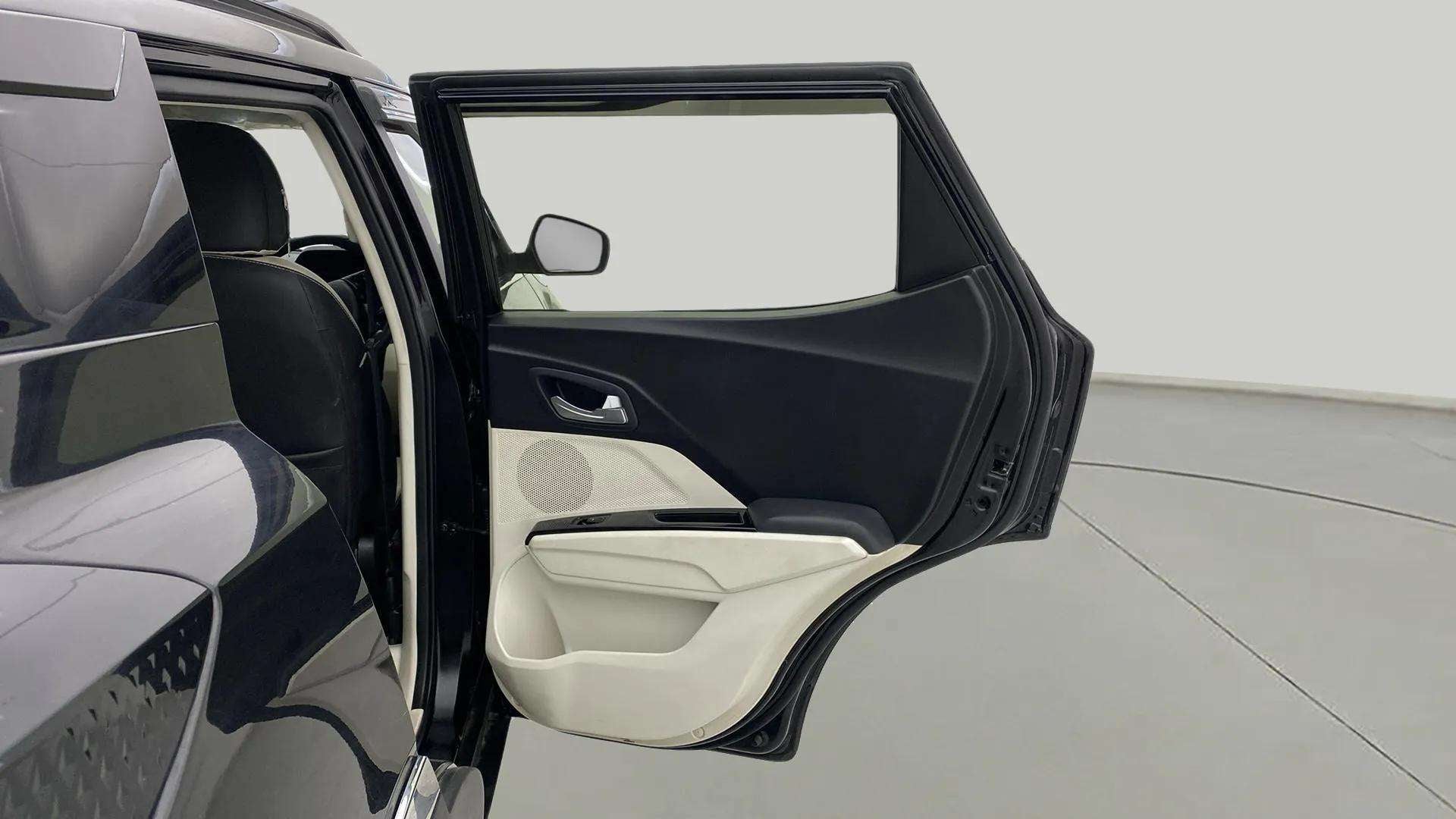 Rear door interior of a Mahindra XUV 3XO