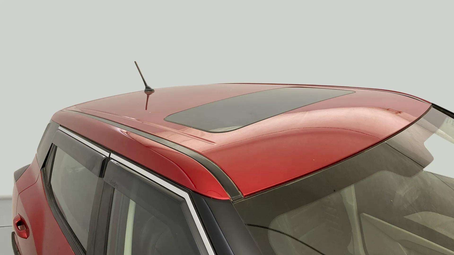 Sunroof closeup of a Mahindra XUV 3XO