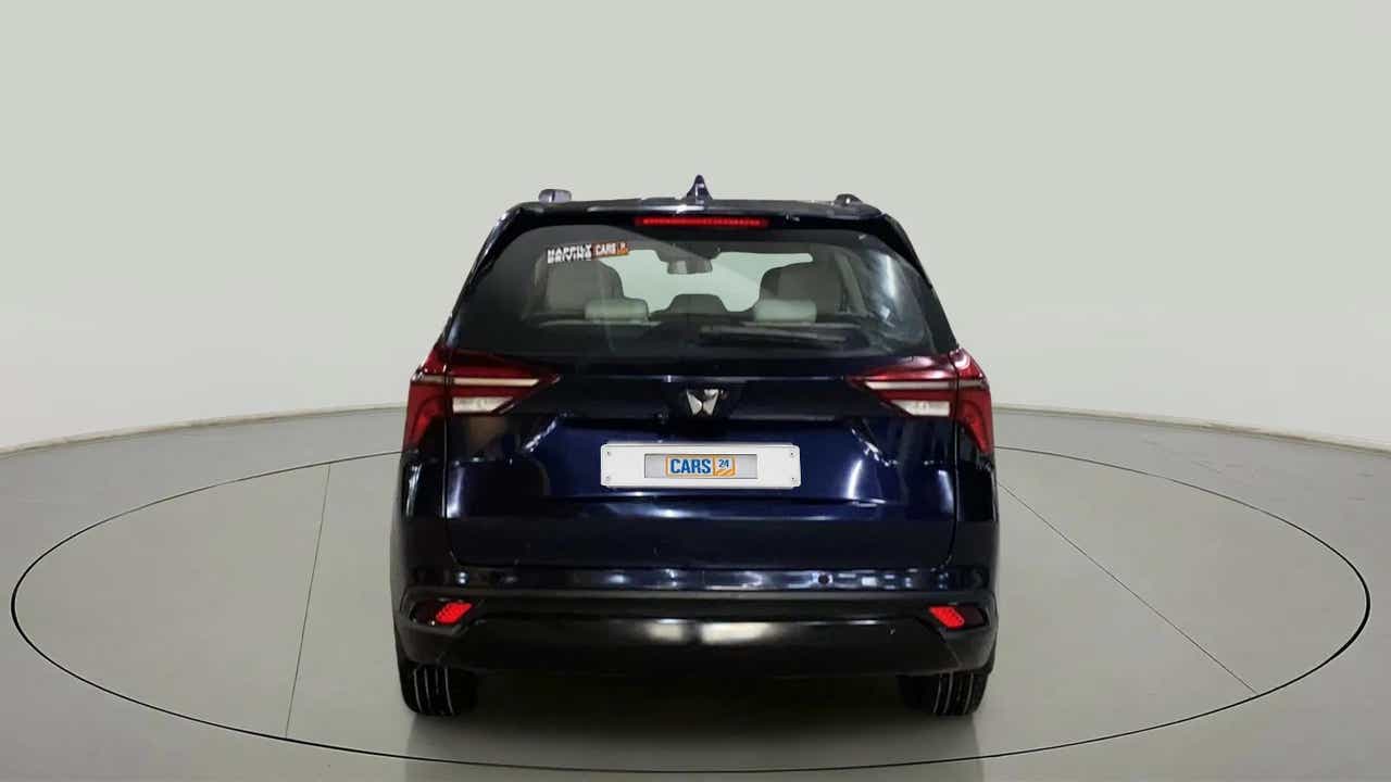 Rear view of a Mahindra XUV700