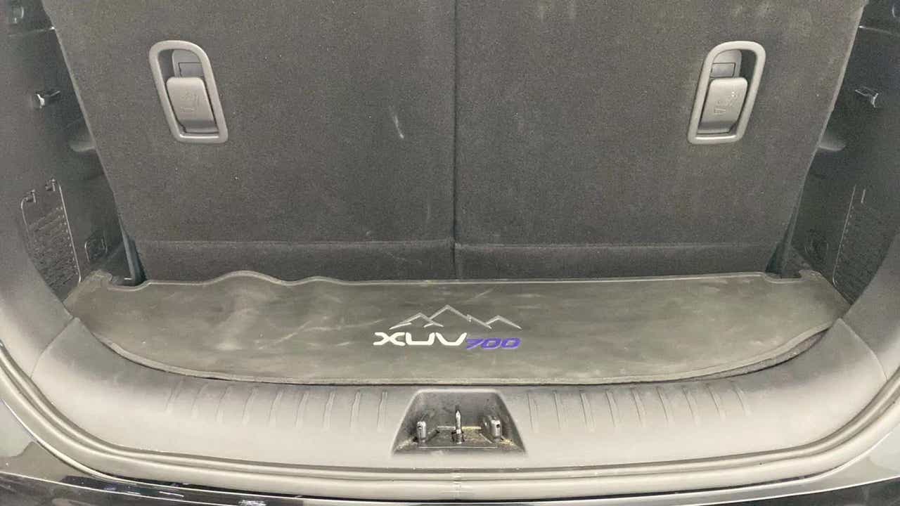 Boot space of a Mahindra XUV700