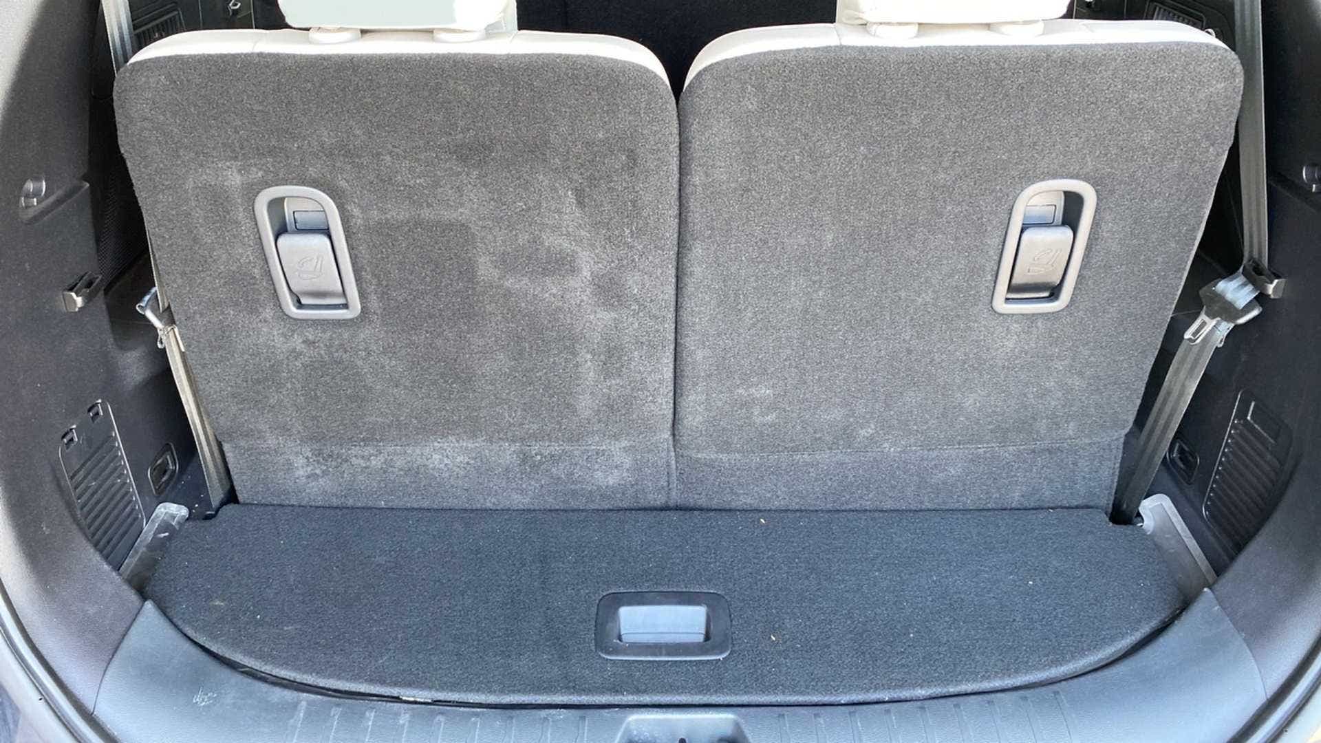 Boot space of a Mahindra XUV700