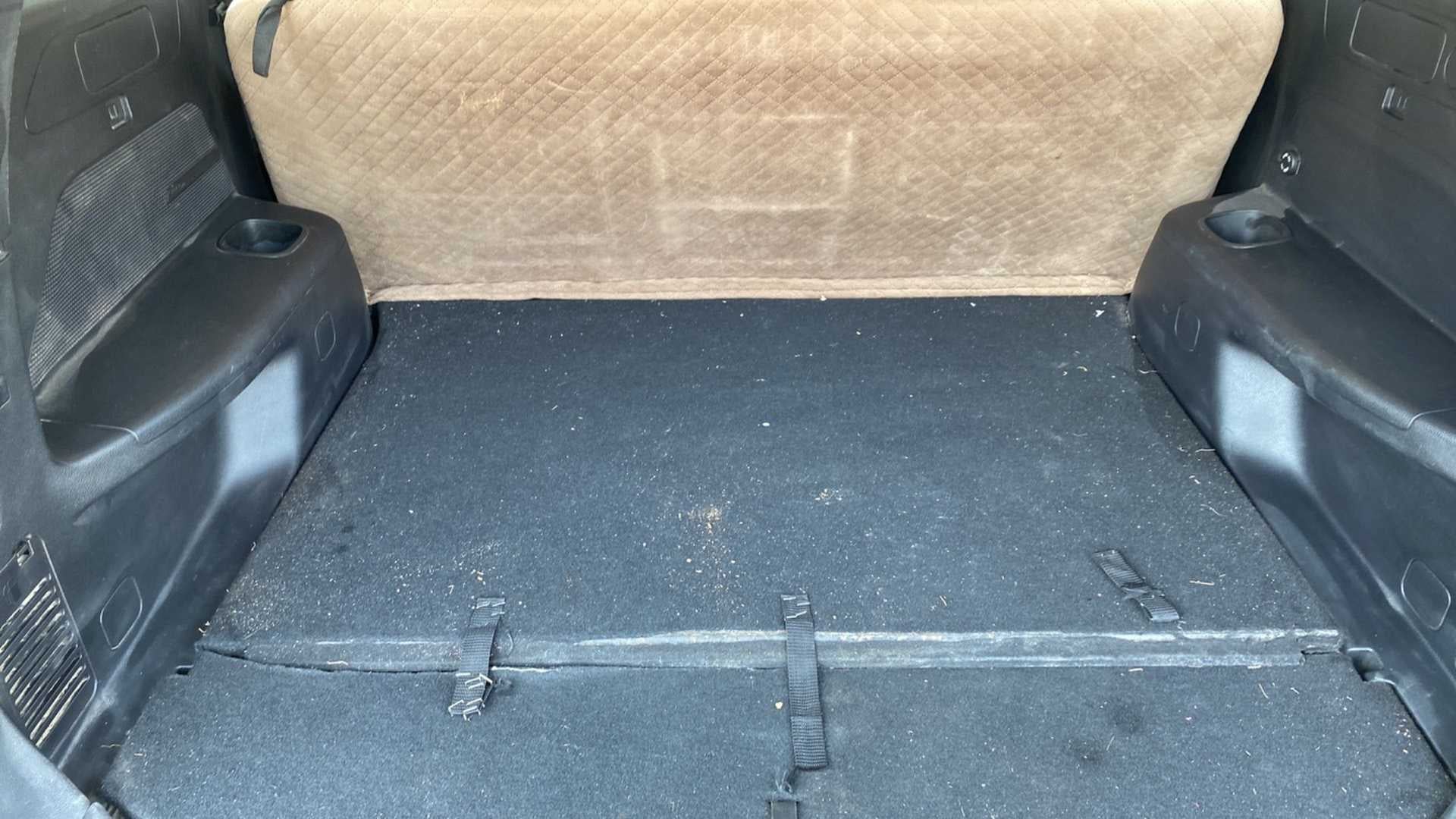 Boot space view of a Mahindra XUV700