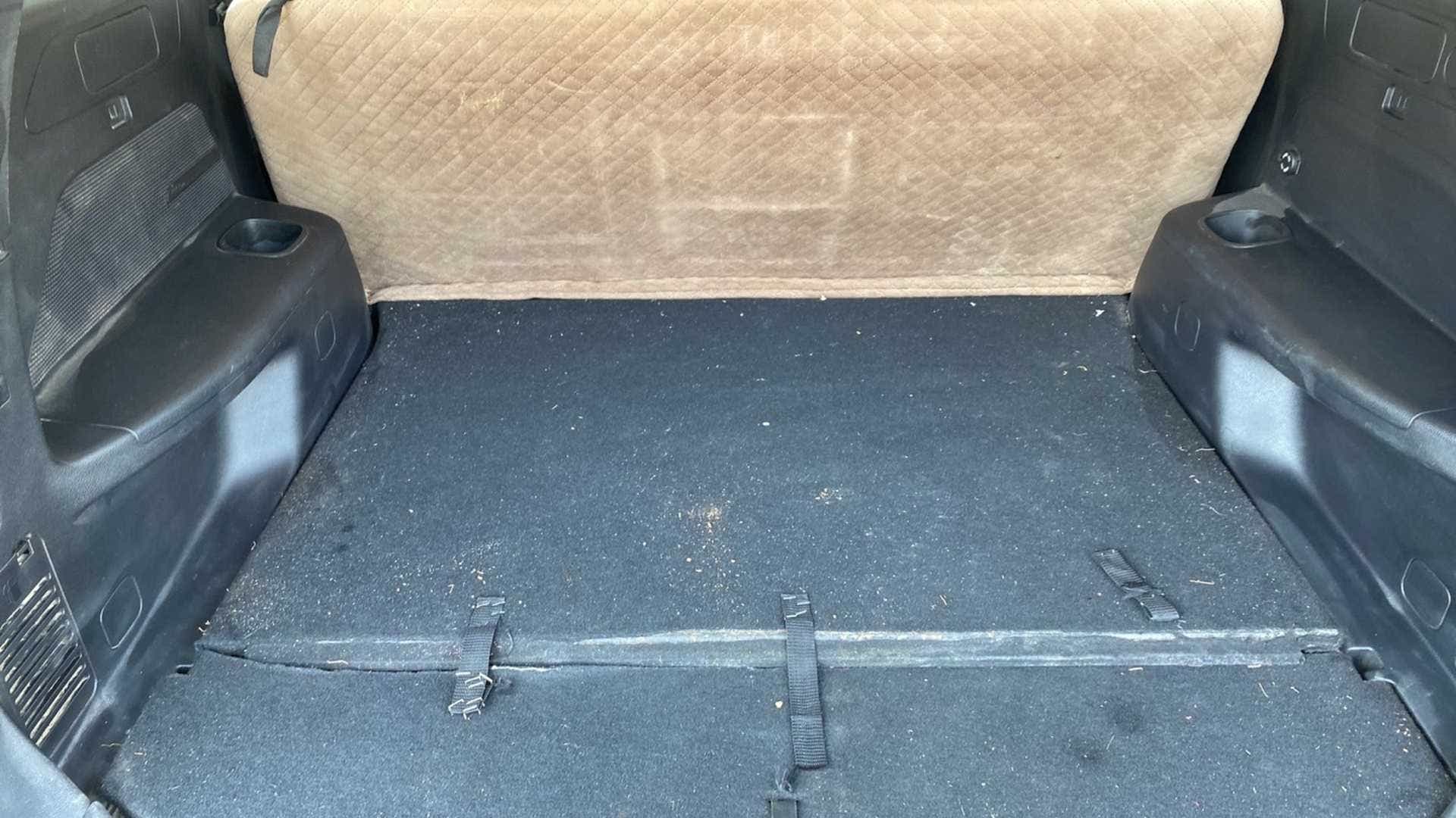 Boot space view of a Mahindra XUV700