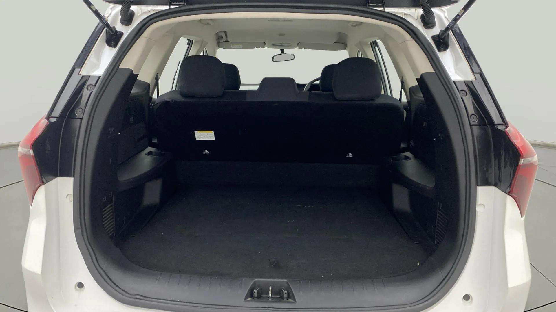 Boot space view of a Mahindra XUV700