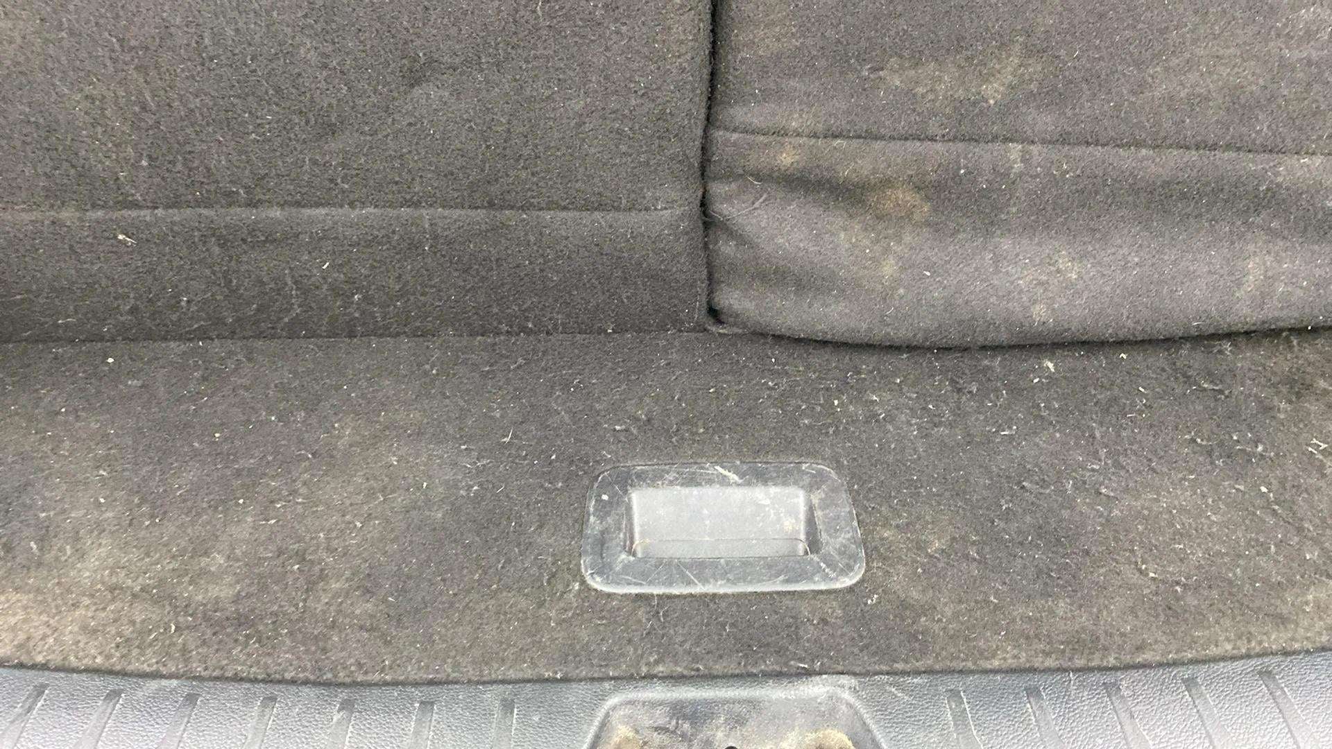 Boot area of a Mahindra XUV700