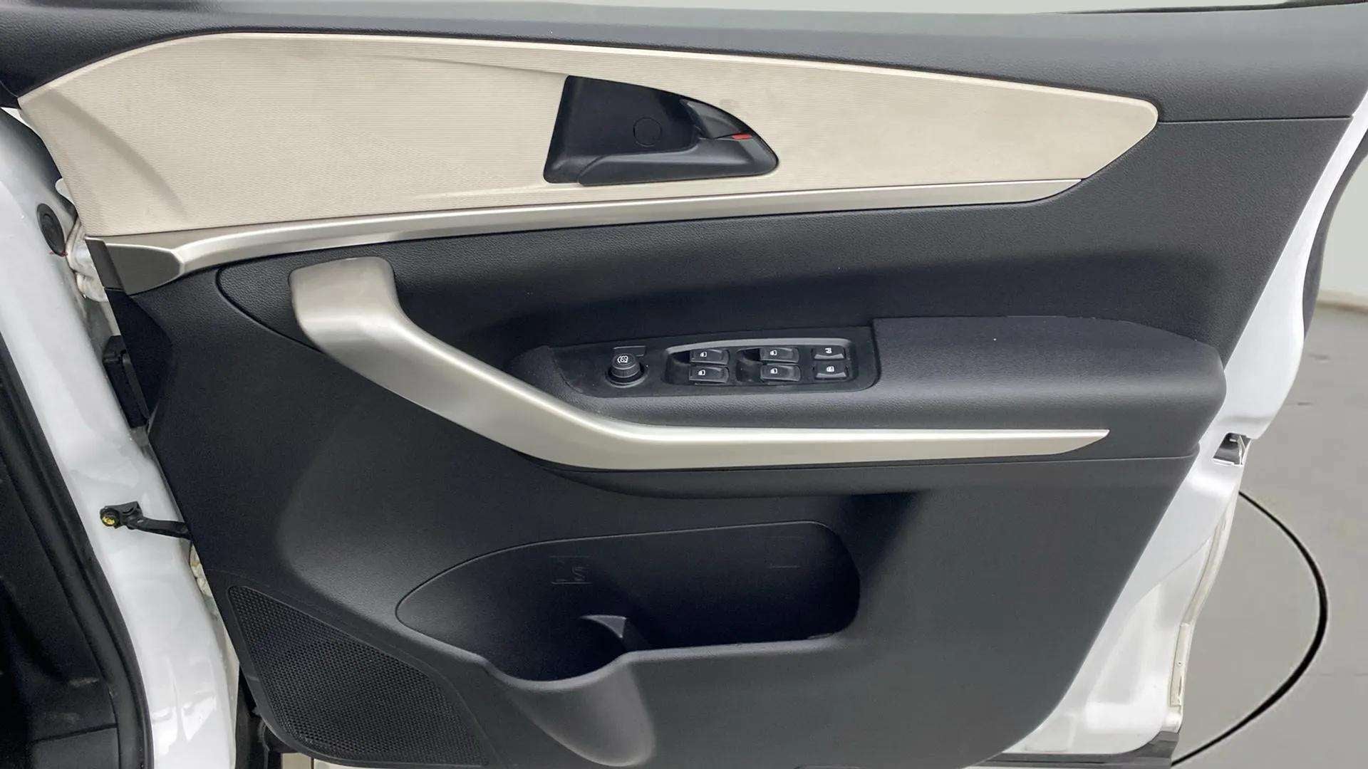 Interior door panel of a Mahindra XUV700