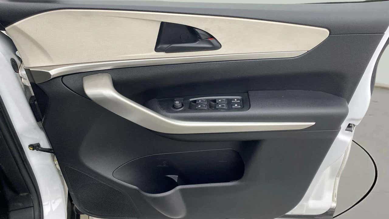 Interior door panel of a Mahindra XUV700