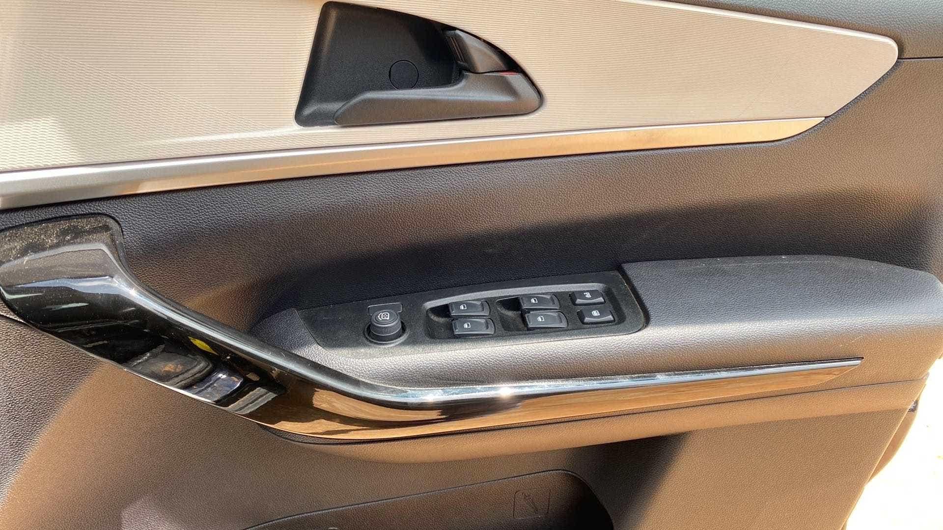 Driver door controls of a Mahindra XUV700