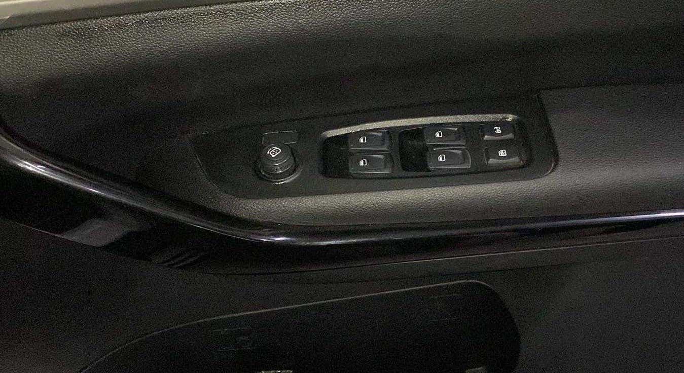 Driver door controls of a Mahindra XUV700