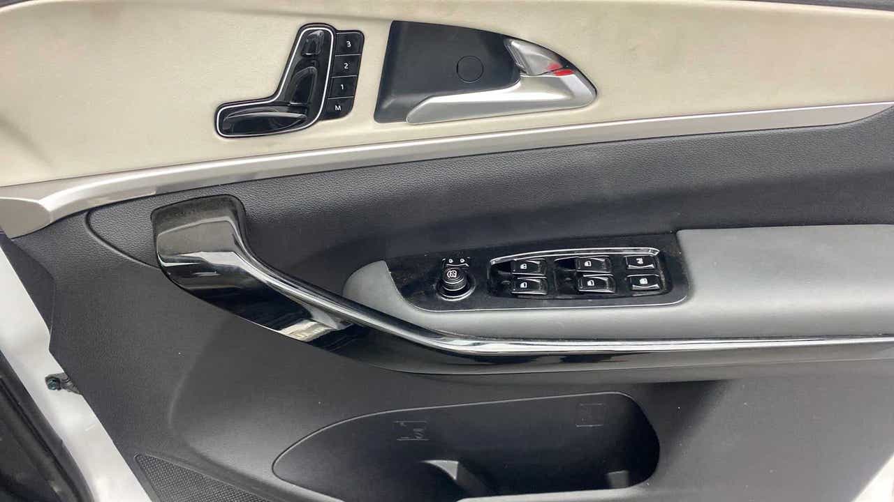 Driver side door controls of a Mahindra XUV700