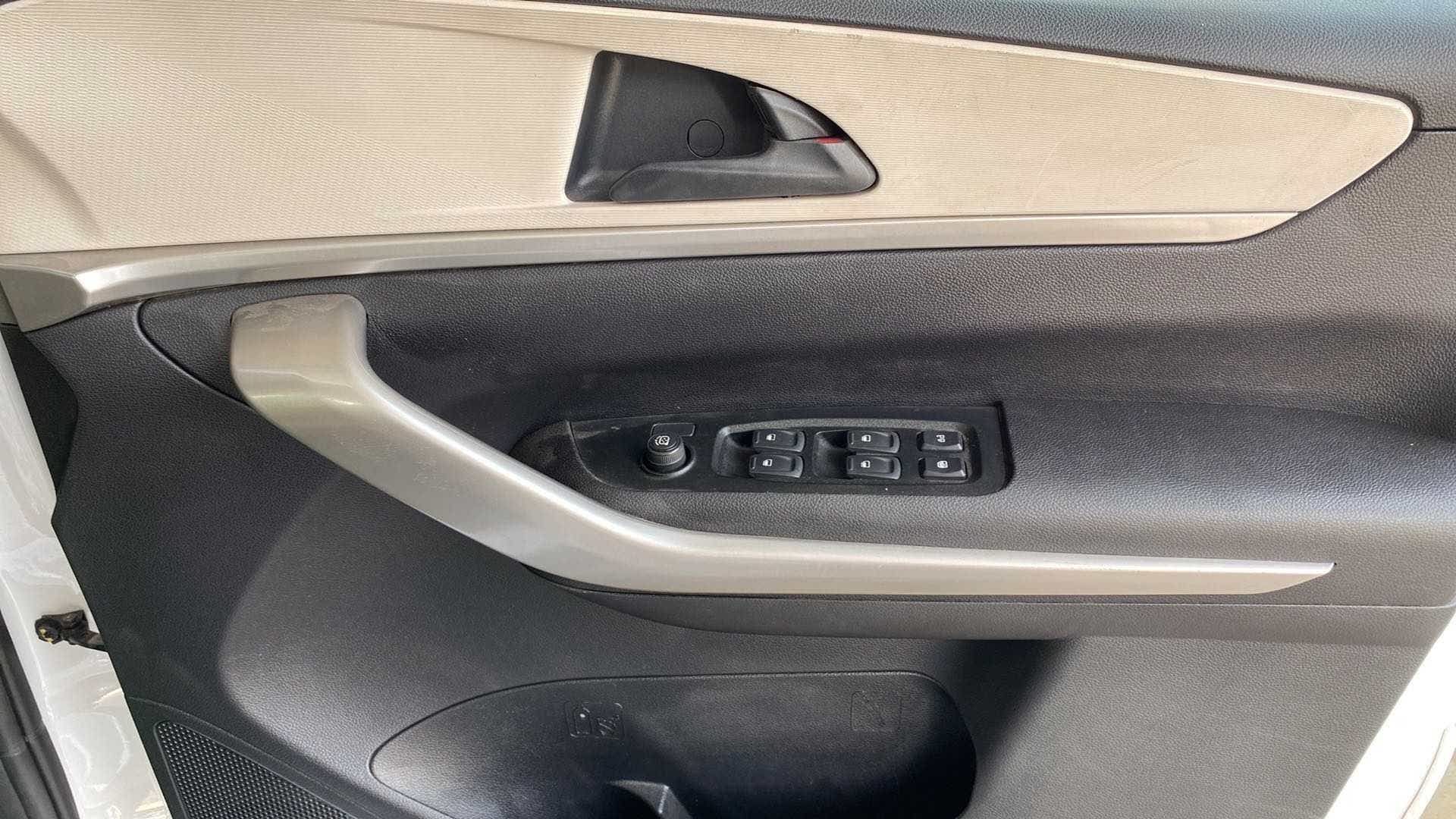 Driver side door controls of a Mahindra XUV700