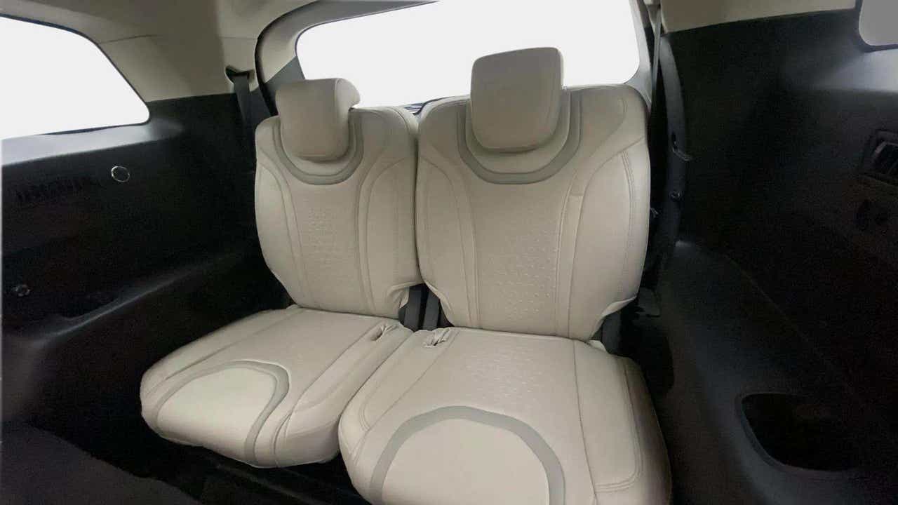 Rear seats of a Mahindra XUV700
