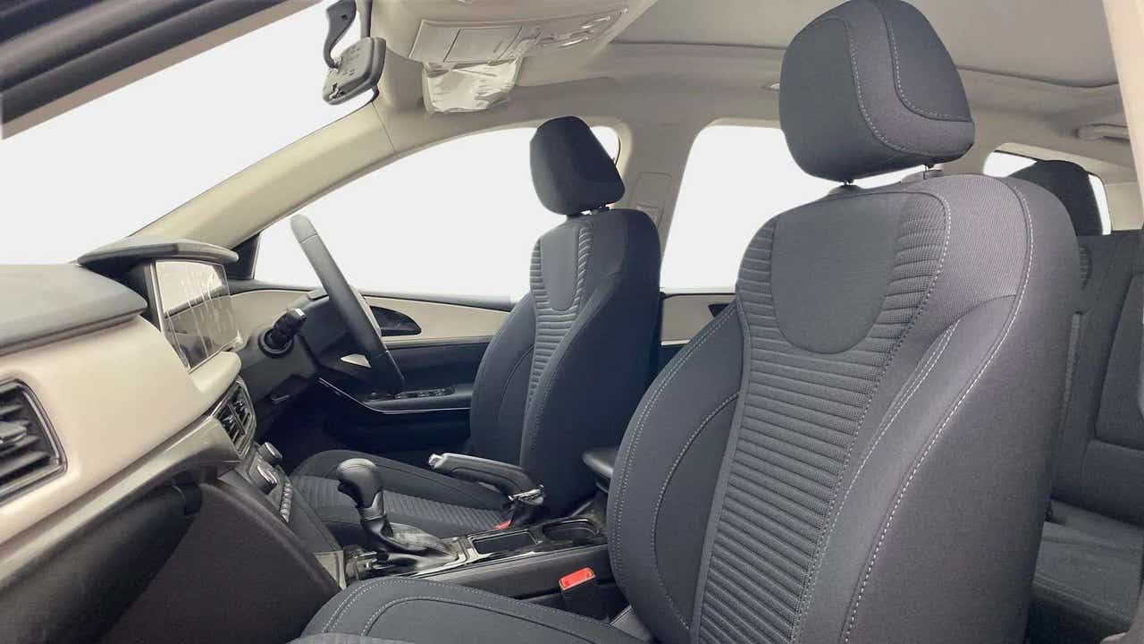Front interior view of a Mahindra XUV700