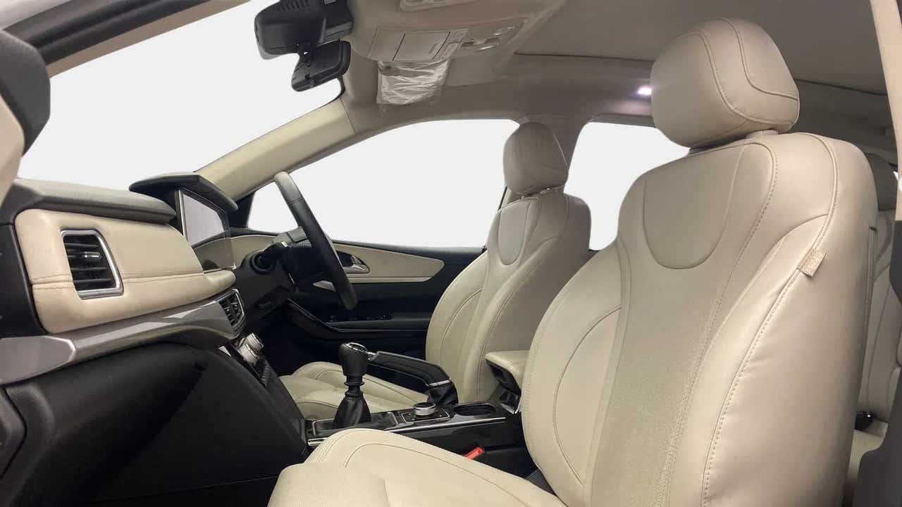 Front interior view of a Mahindra XUV700