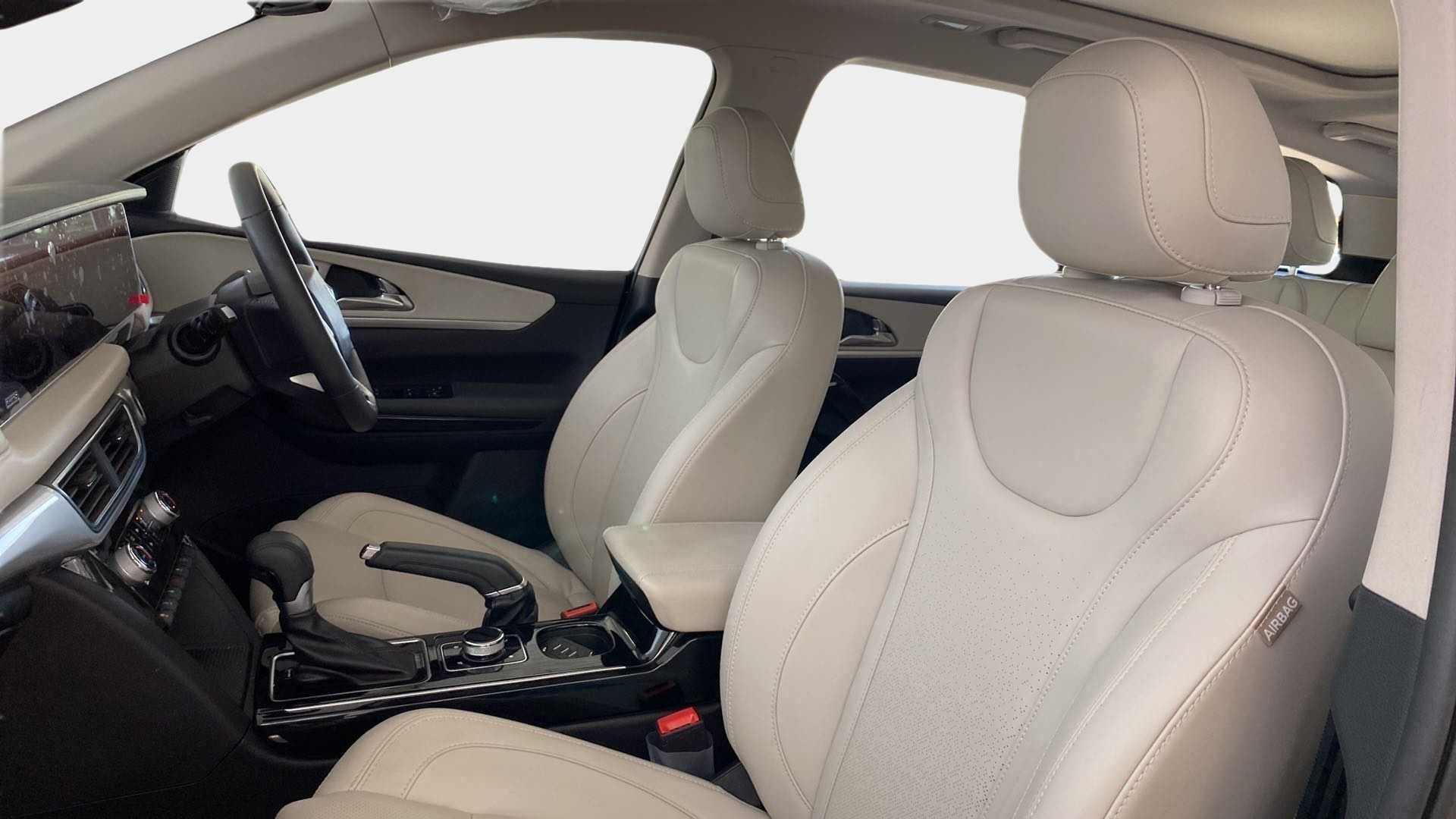 Front interior view of a Mahindra XUV700