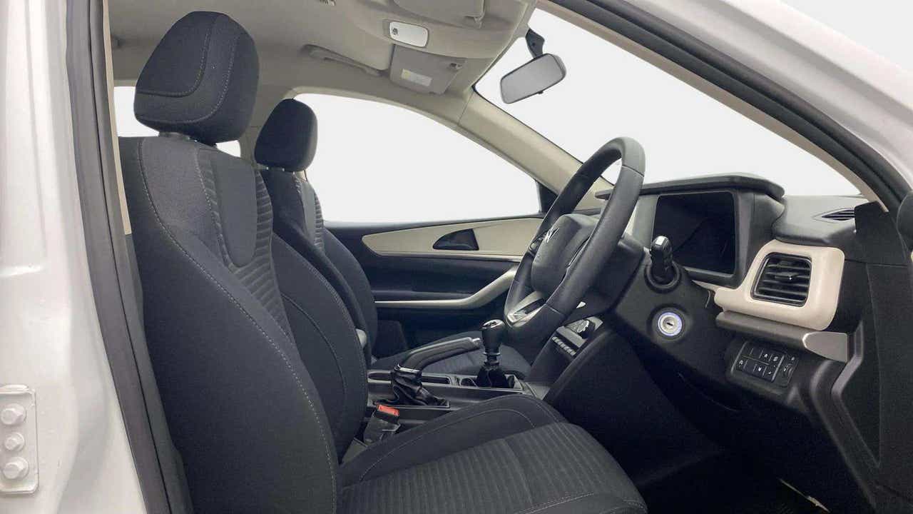 Front interior view of a Mahindra XUV700