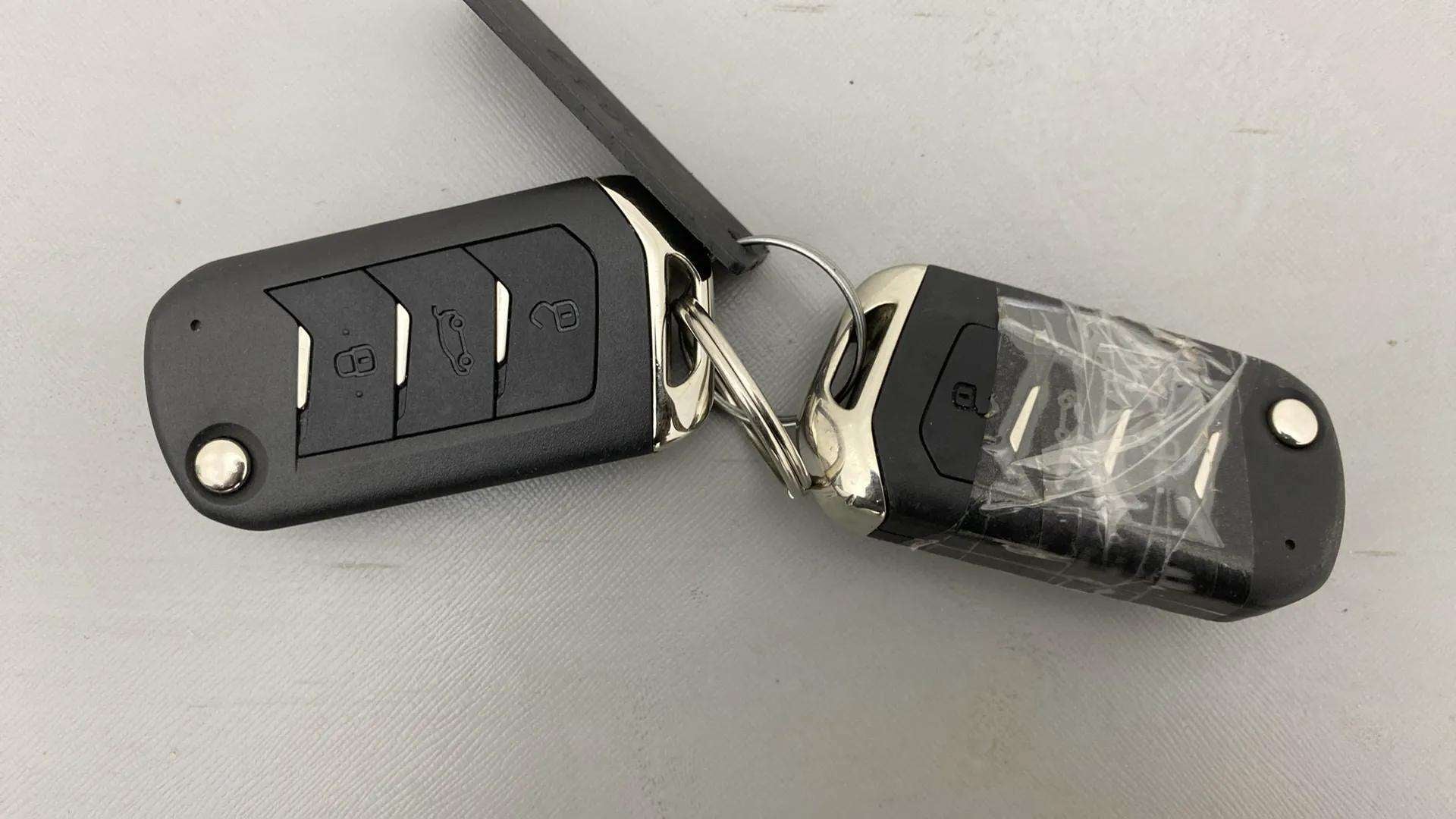 Car key fobs of a Mahindra XUV700