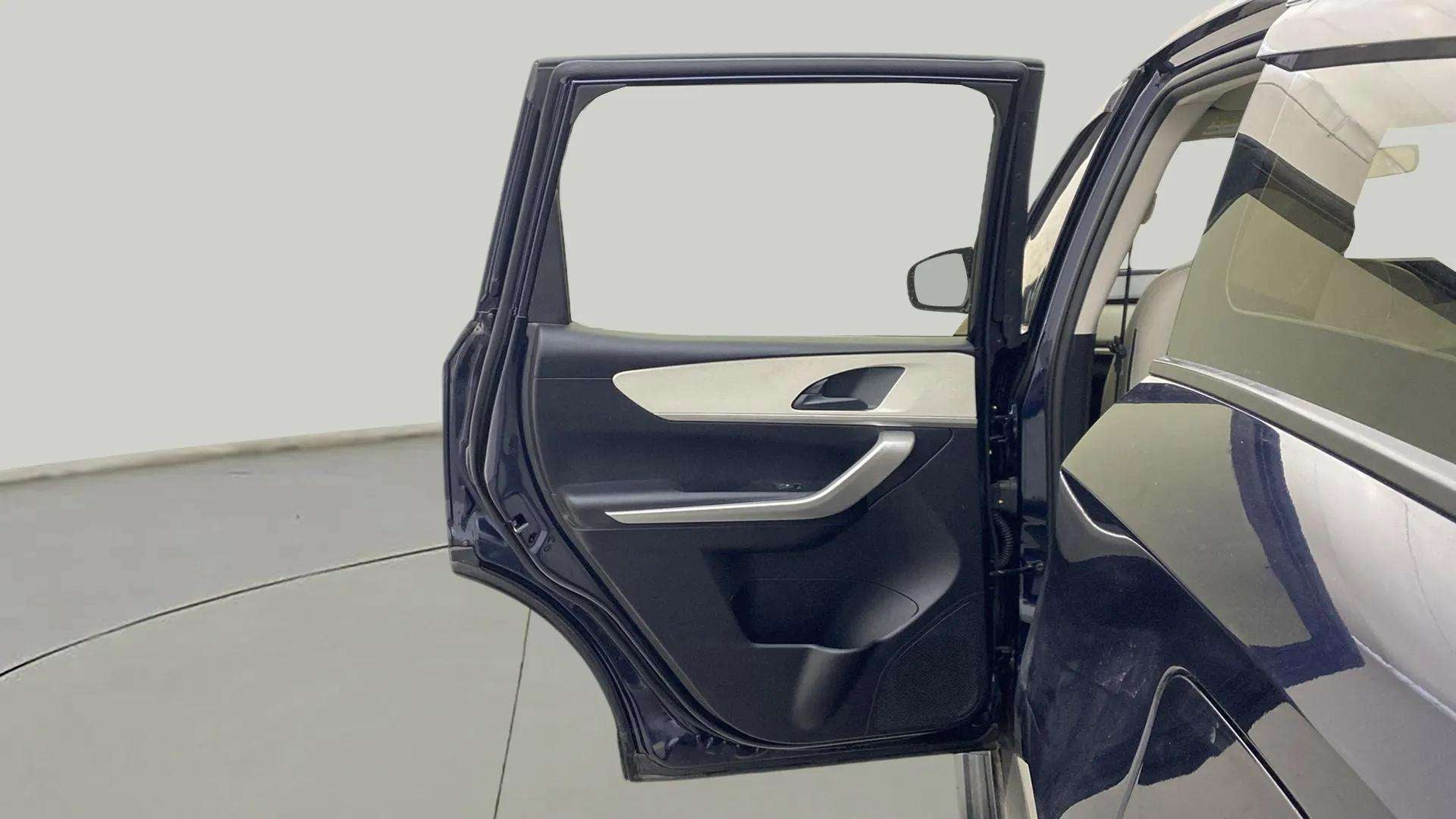 Rear door interior of a Mahindra XUV700