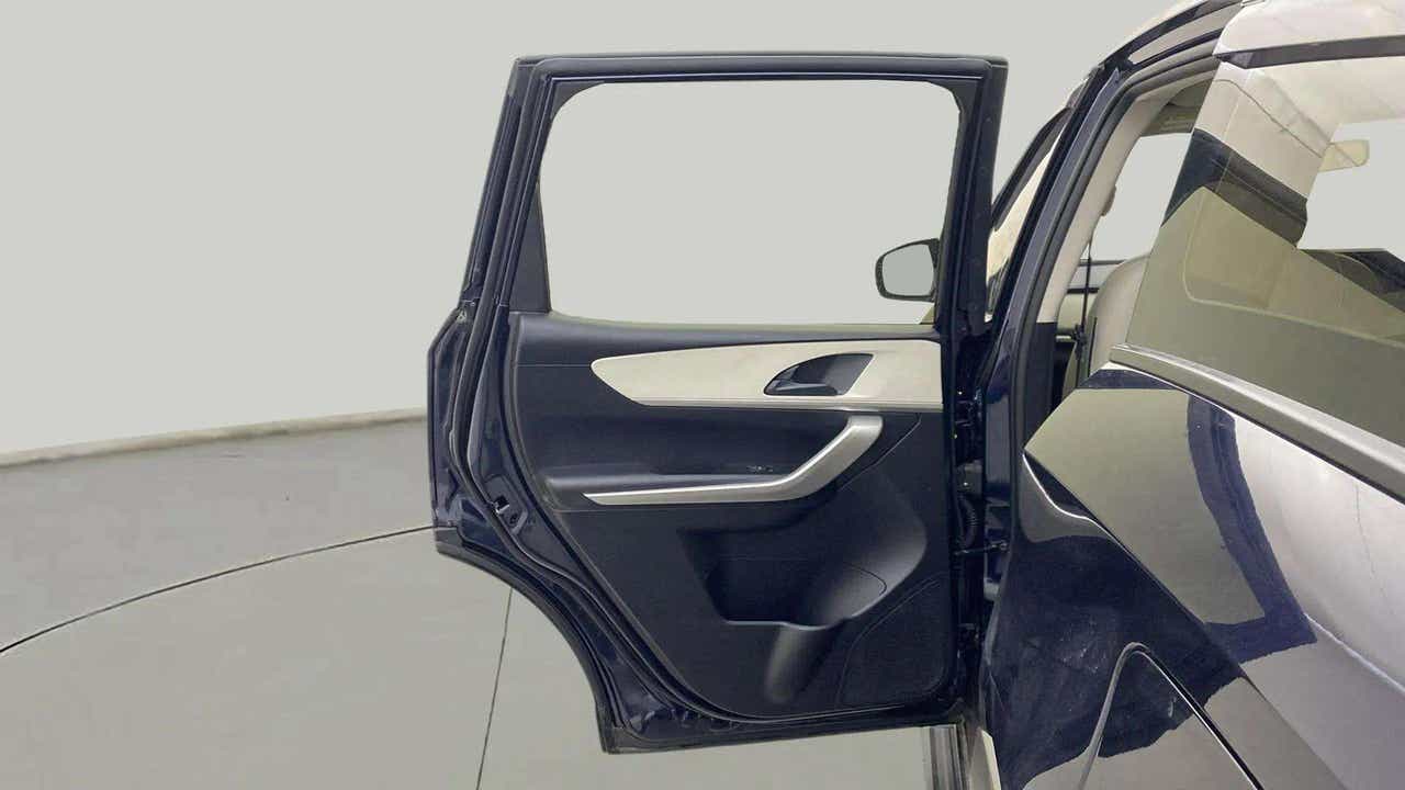 Rear door interior of a Mahindra XUV700