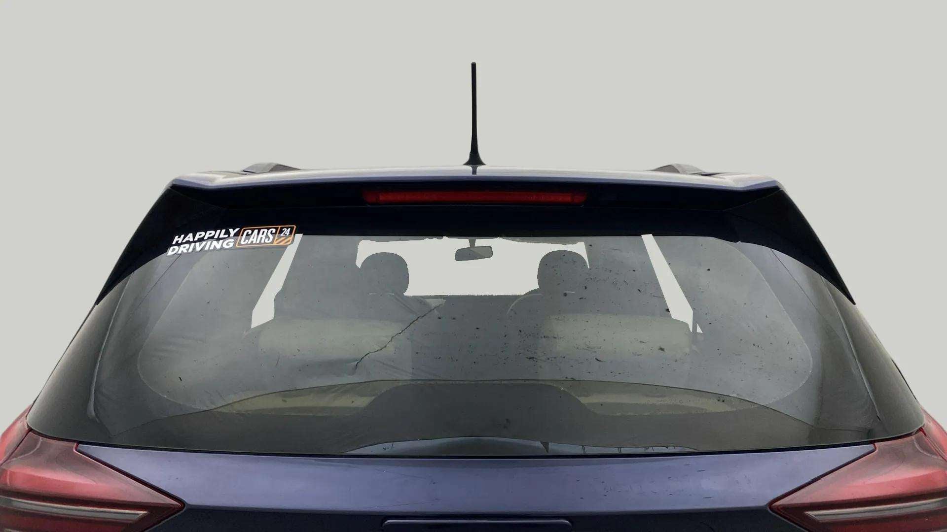 Rear view of a Mahindra XUV700
