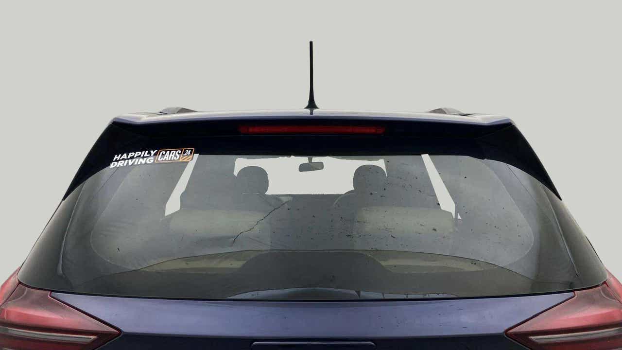 Rear view of a Mahindra XUV700