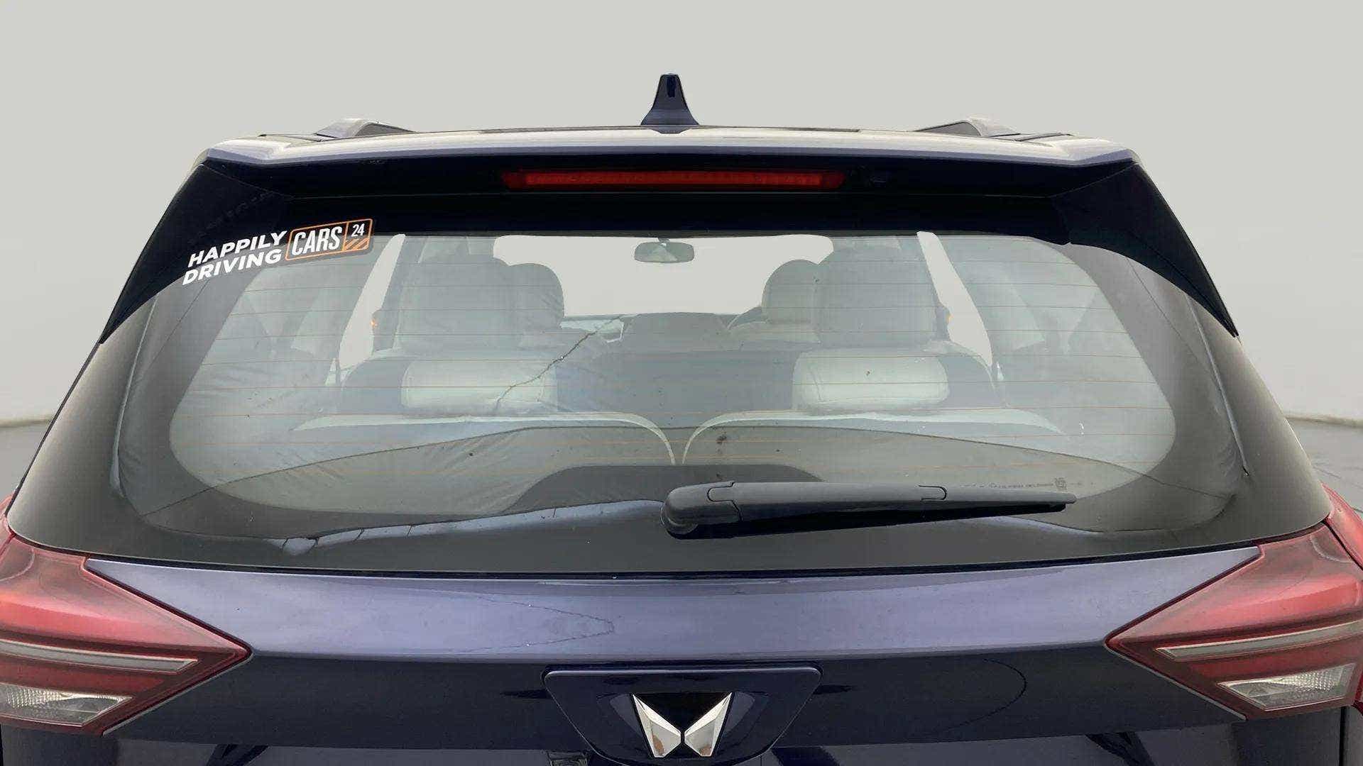 Rear view of a Mahindra XUV700
