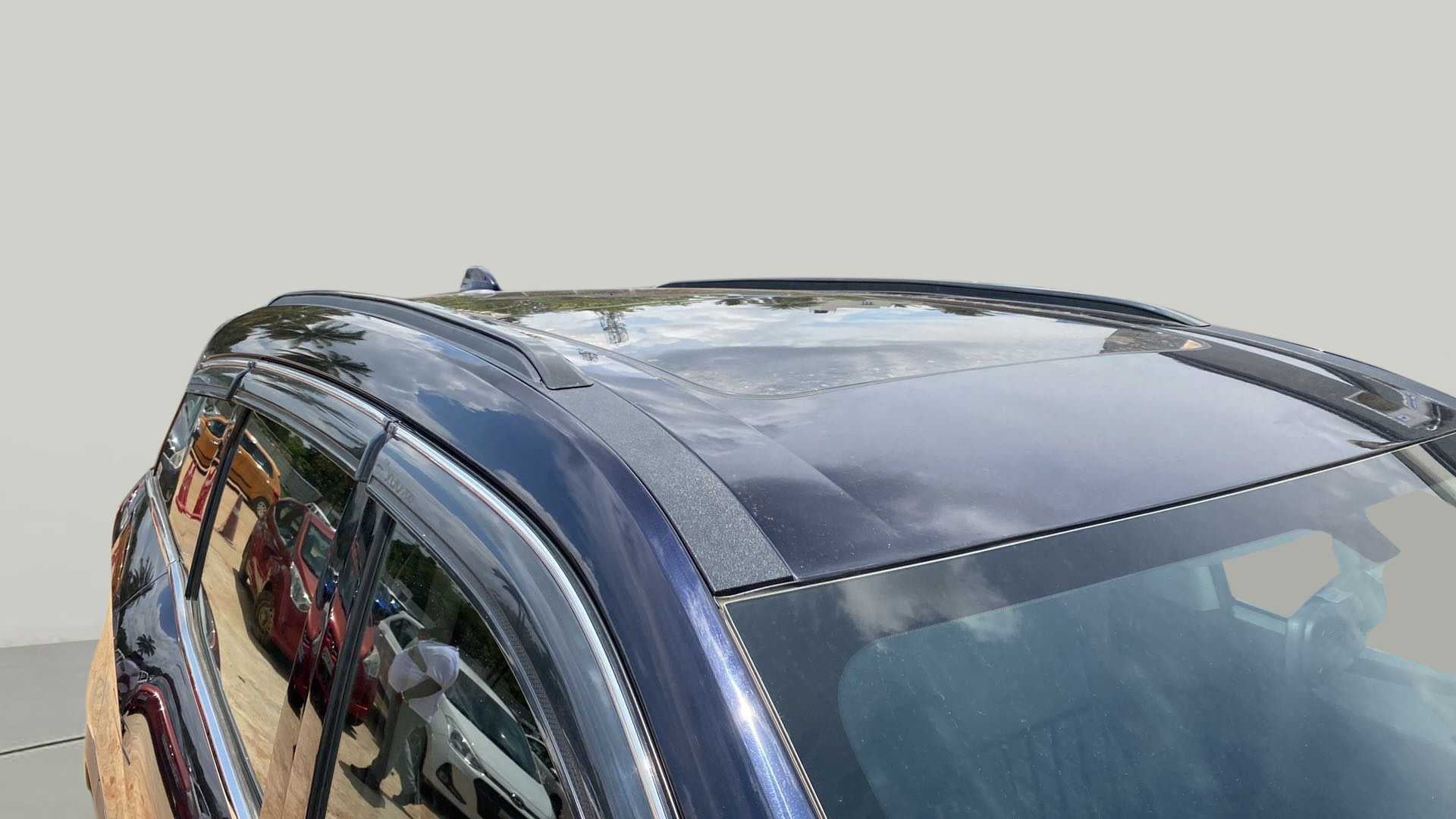 Sunroof view of a Mahindra XUV700