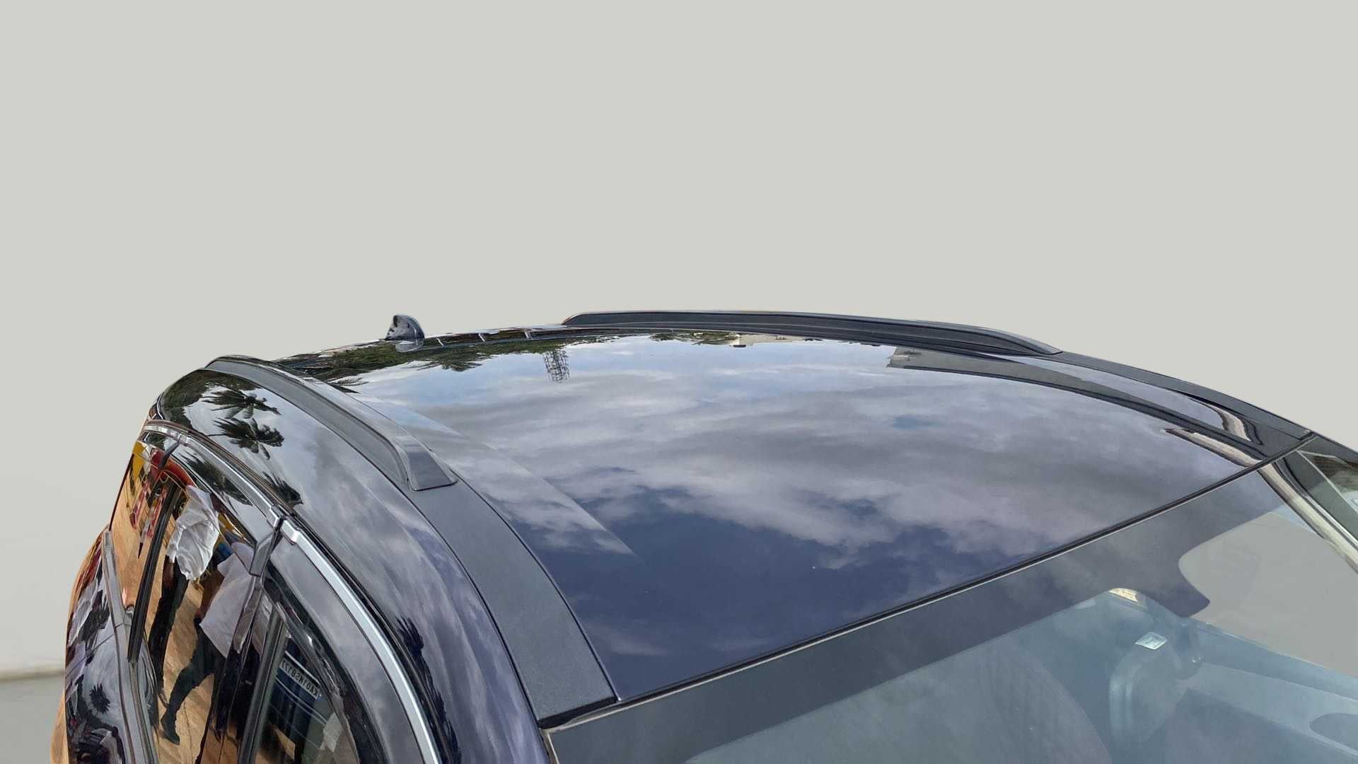 Sunroof view of a Mahindra XUV700