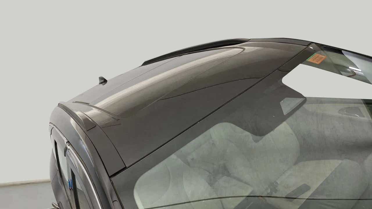 Sunroof view of a Mahindra XUV700