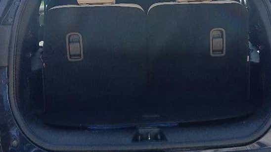 Boot space view of a Mahindra XUV700