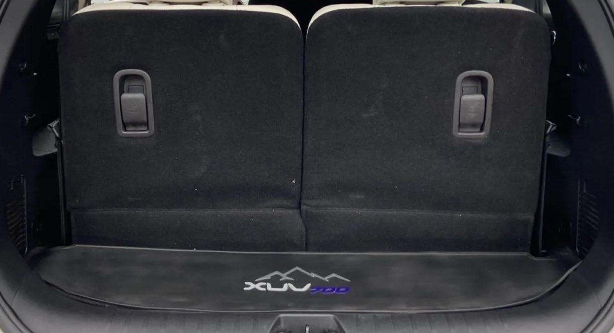 Boot space of a Mahindra XUV700