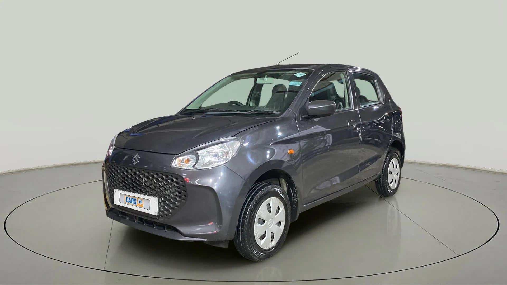 Front three-quarter view of a Maruti Suzuki Alto K10