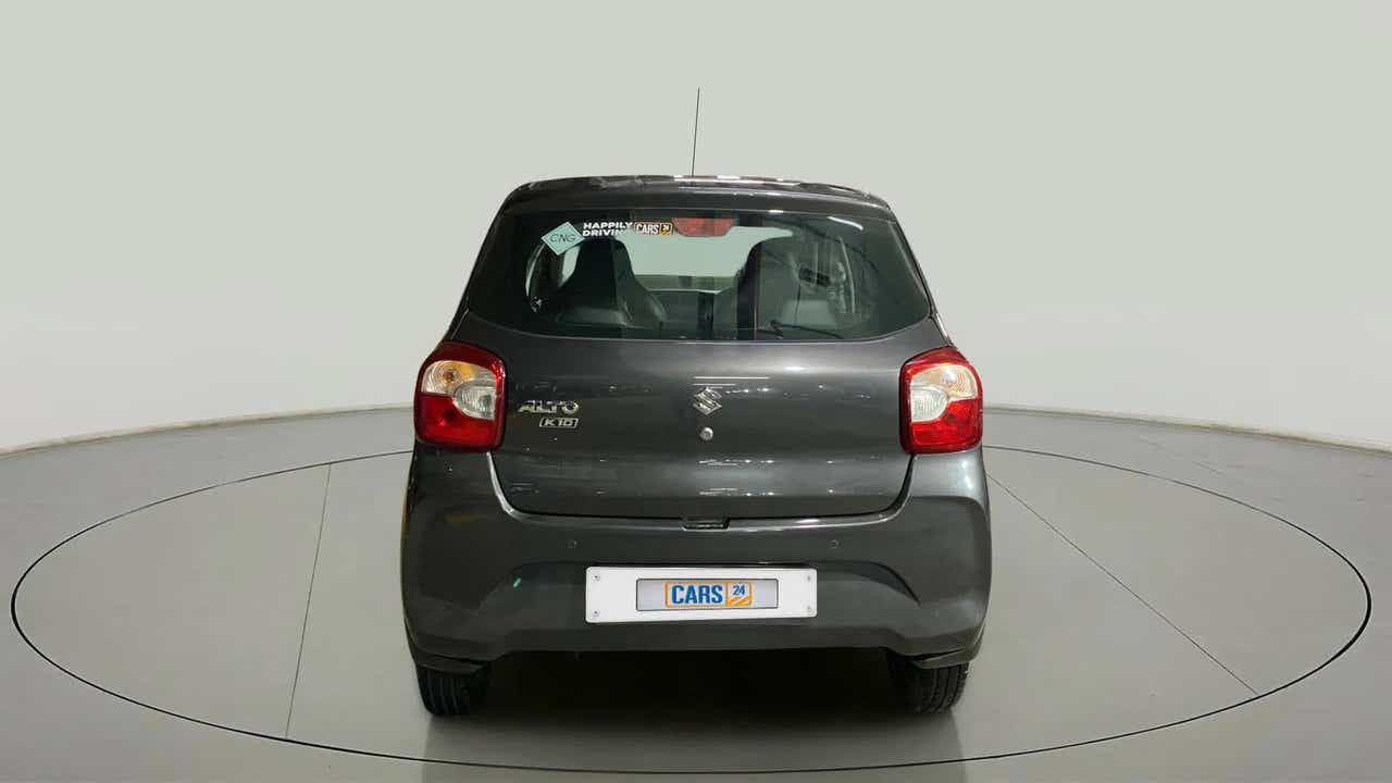 Rear view of a Maruti Suzuki Alto K10