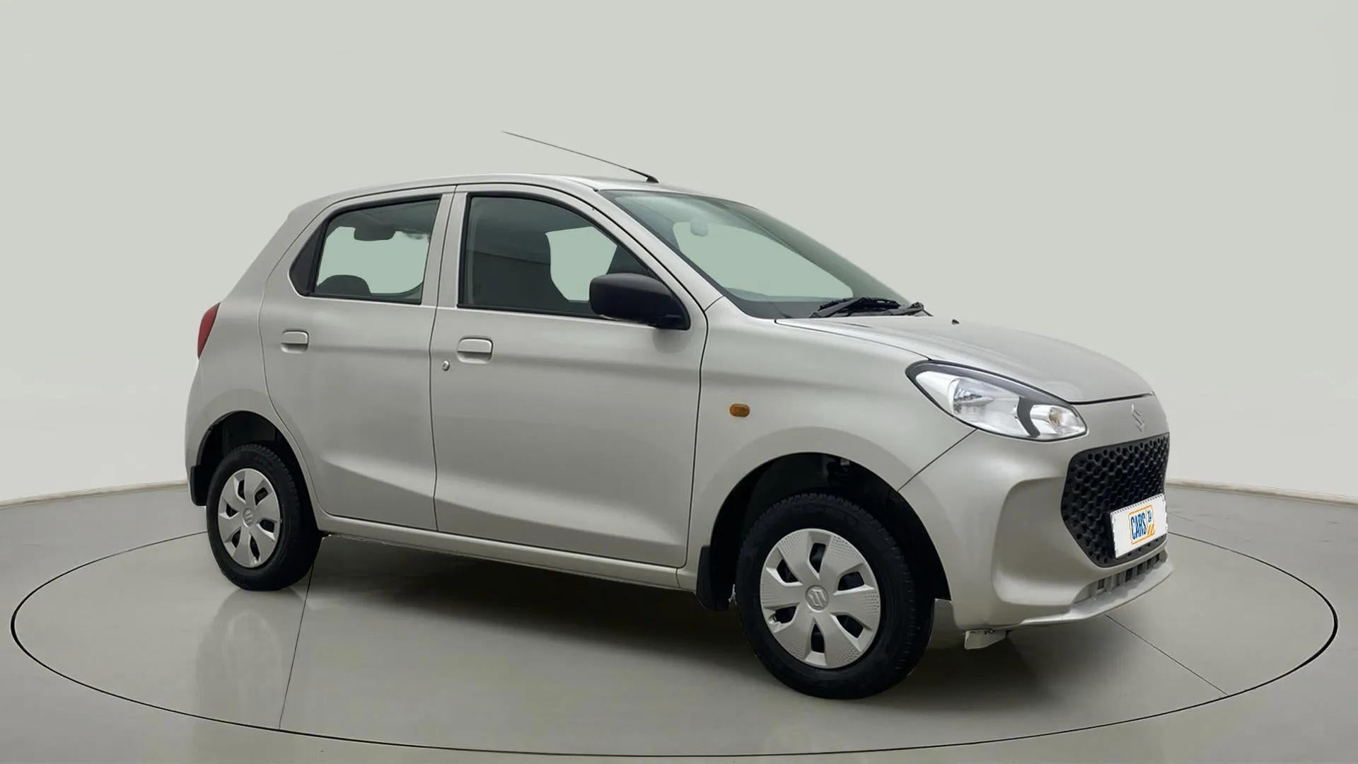 Front three-quarter view of a Maruti Suzuki Alto K10